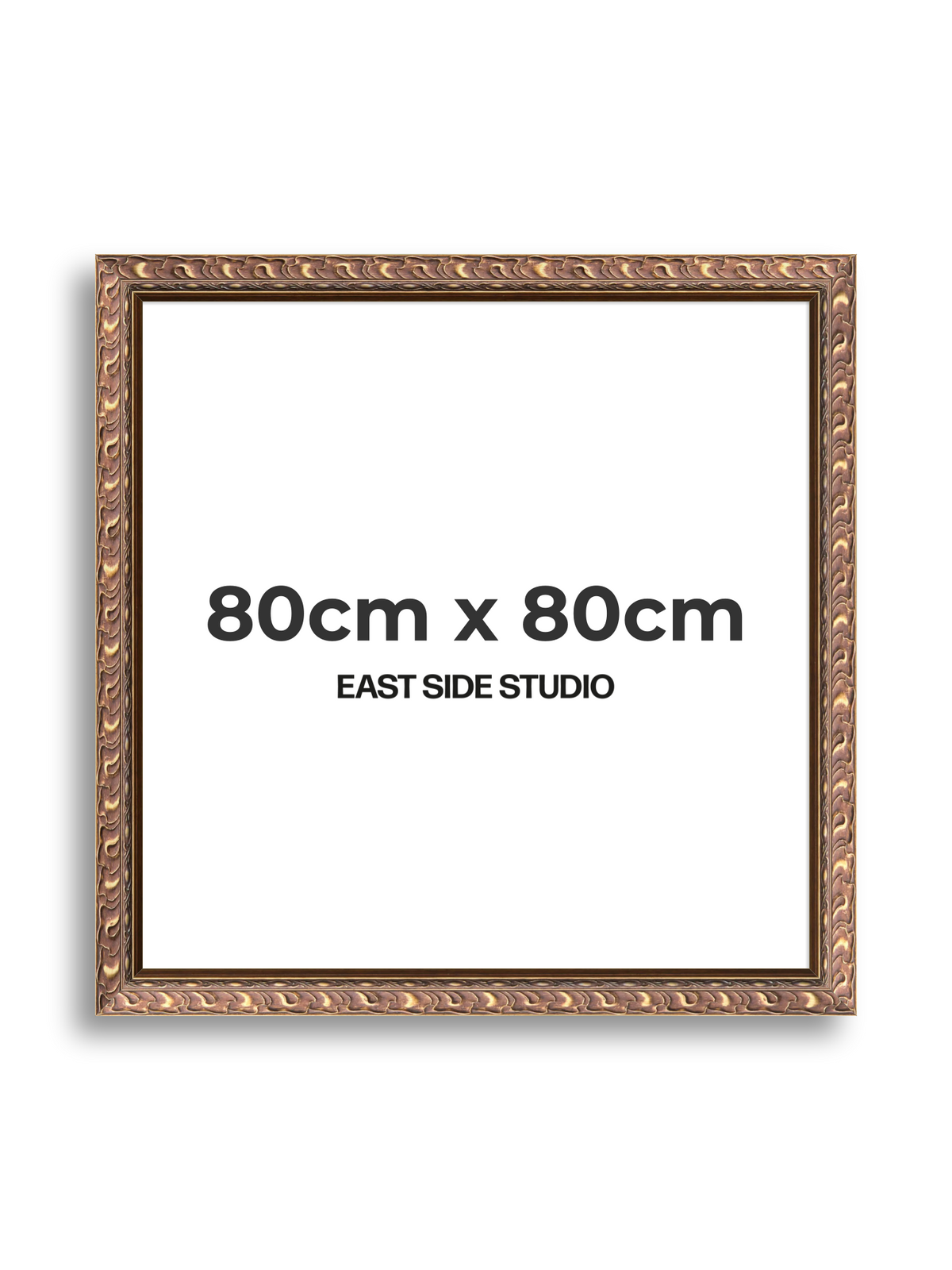 Palmette Burnished Gold 80cm x 80cm picture frame
