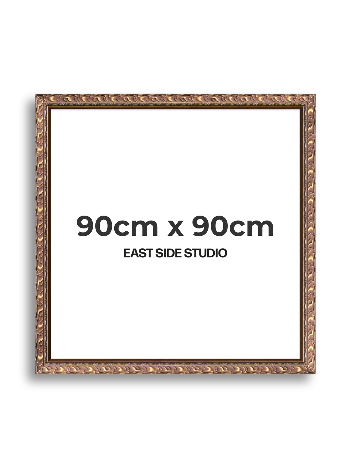 Palmette Burnished Gold 90cm x 90cm picture frame