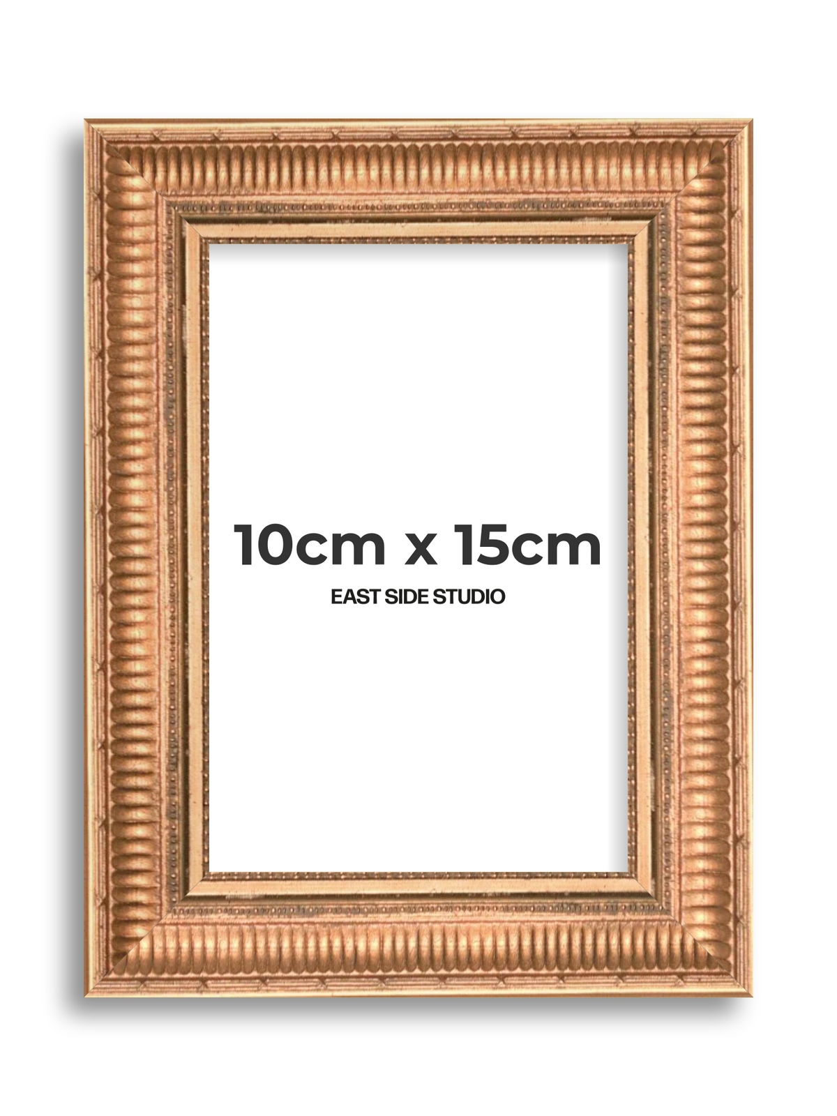 Laurel Pale Gold 10cm x 15cm picture frame