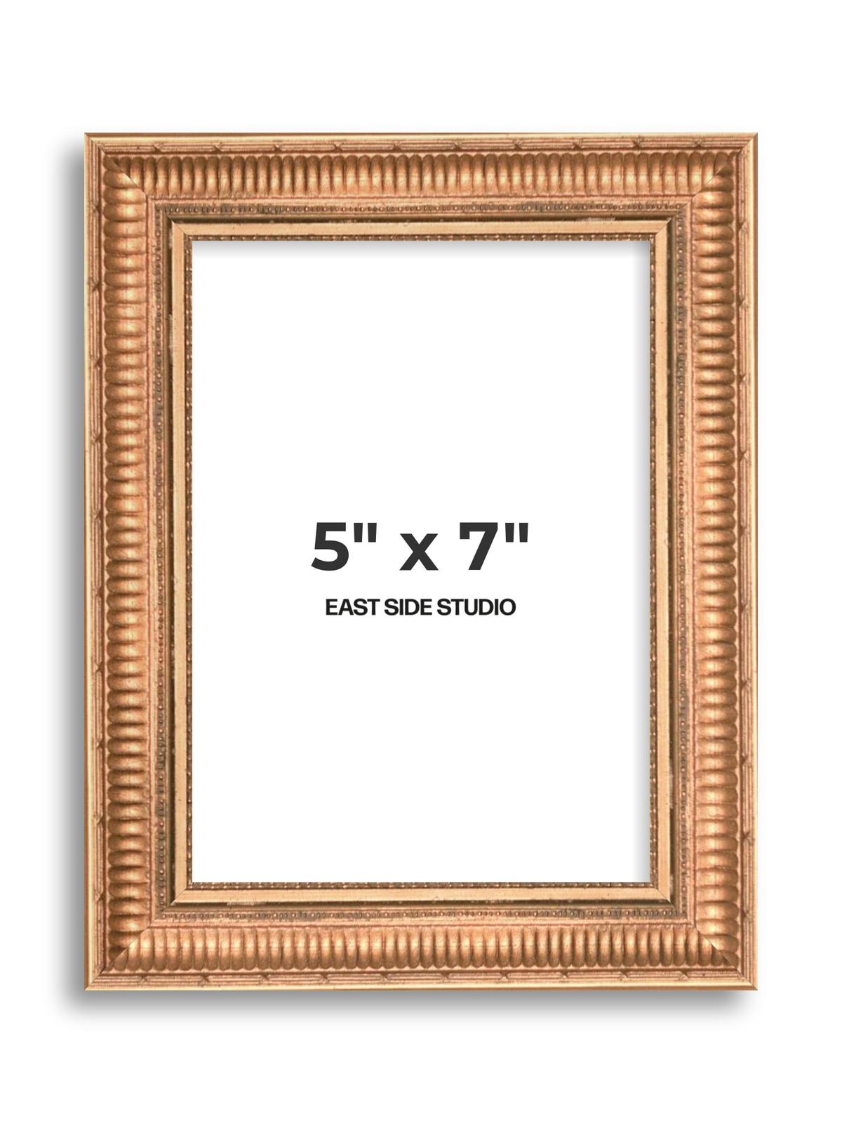 Laurel Pale Gold 5" x 7" picture frame