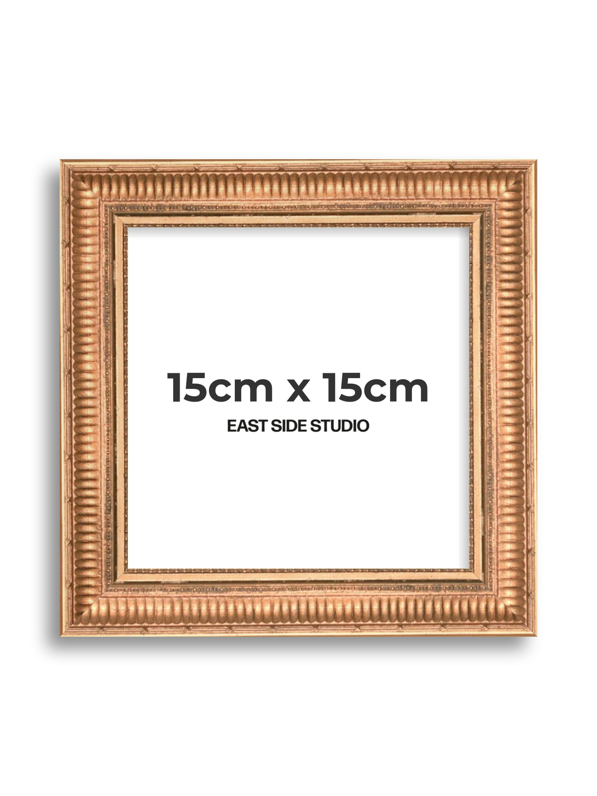 Laurel Pale Gold 15cm x 15cm picture frame
