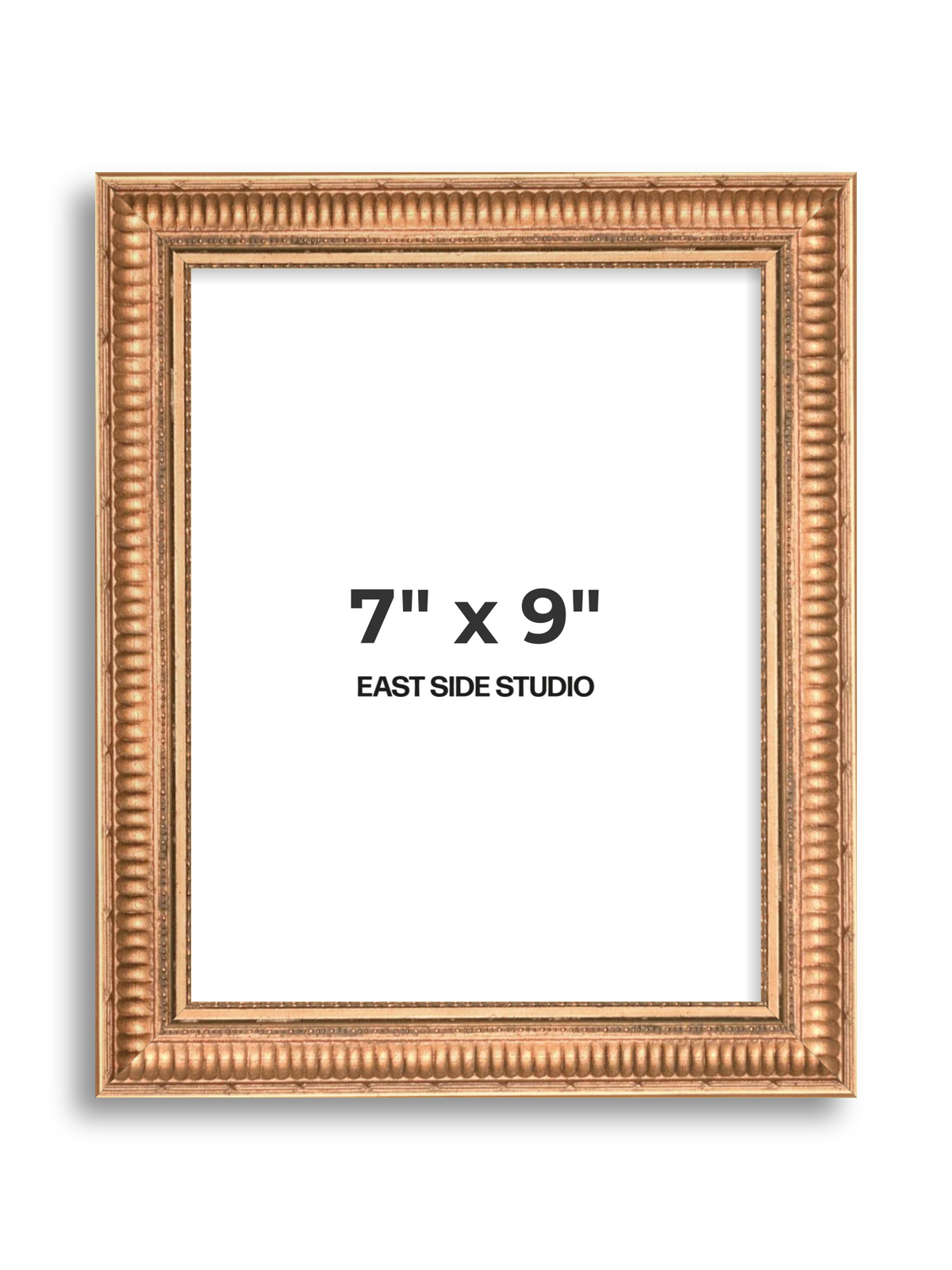 Laurel Pale Gold 7" x 9" picture frame