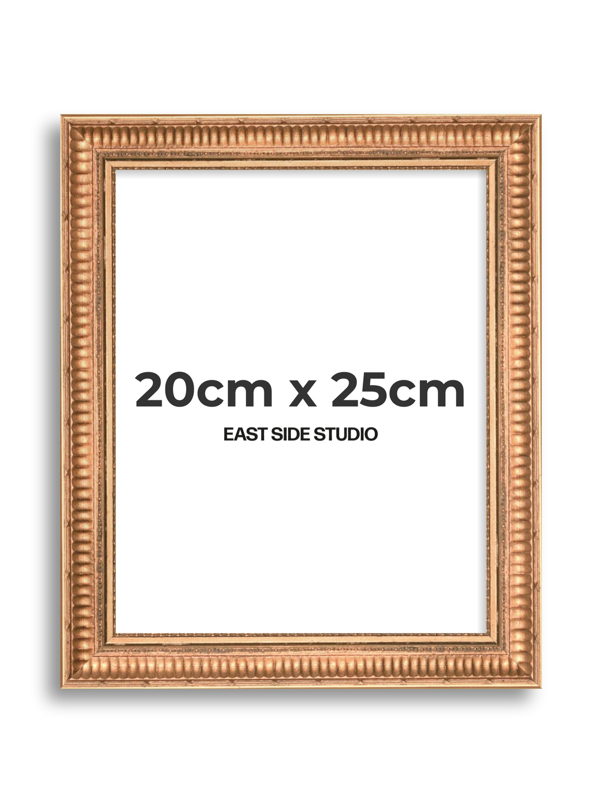 Laurel Pale Gold 20cm x 25cm picture frame