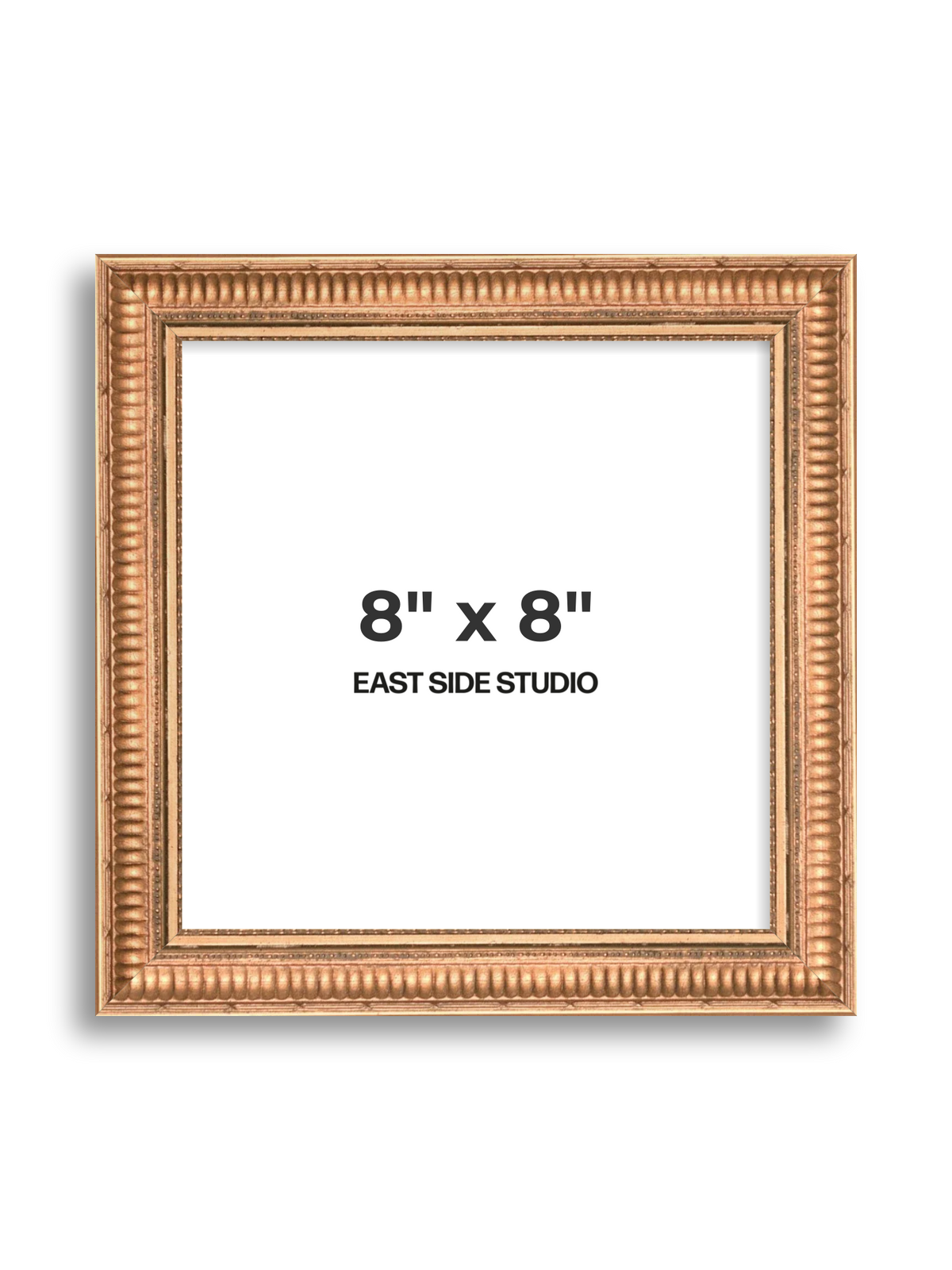Laurel Pale Gold 8" x 8" picture frame