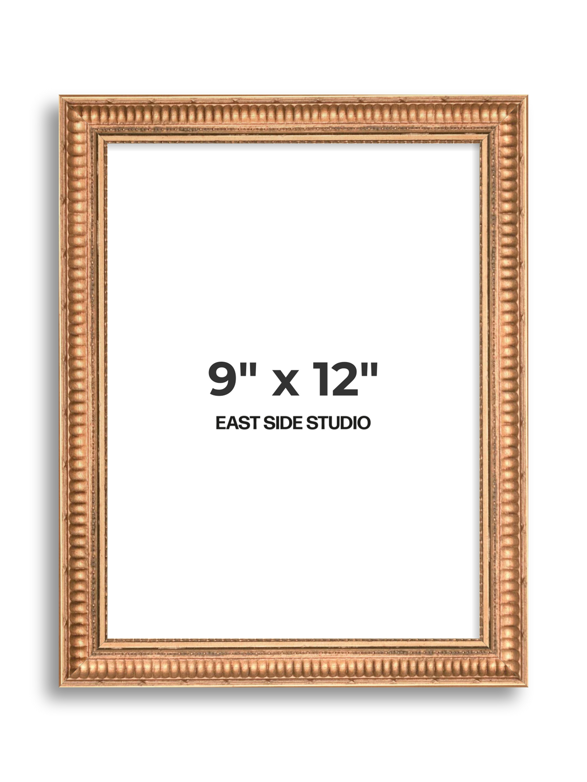 Laurel Pale Gold 9" x 12" picture frame