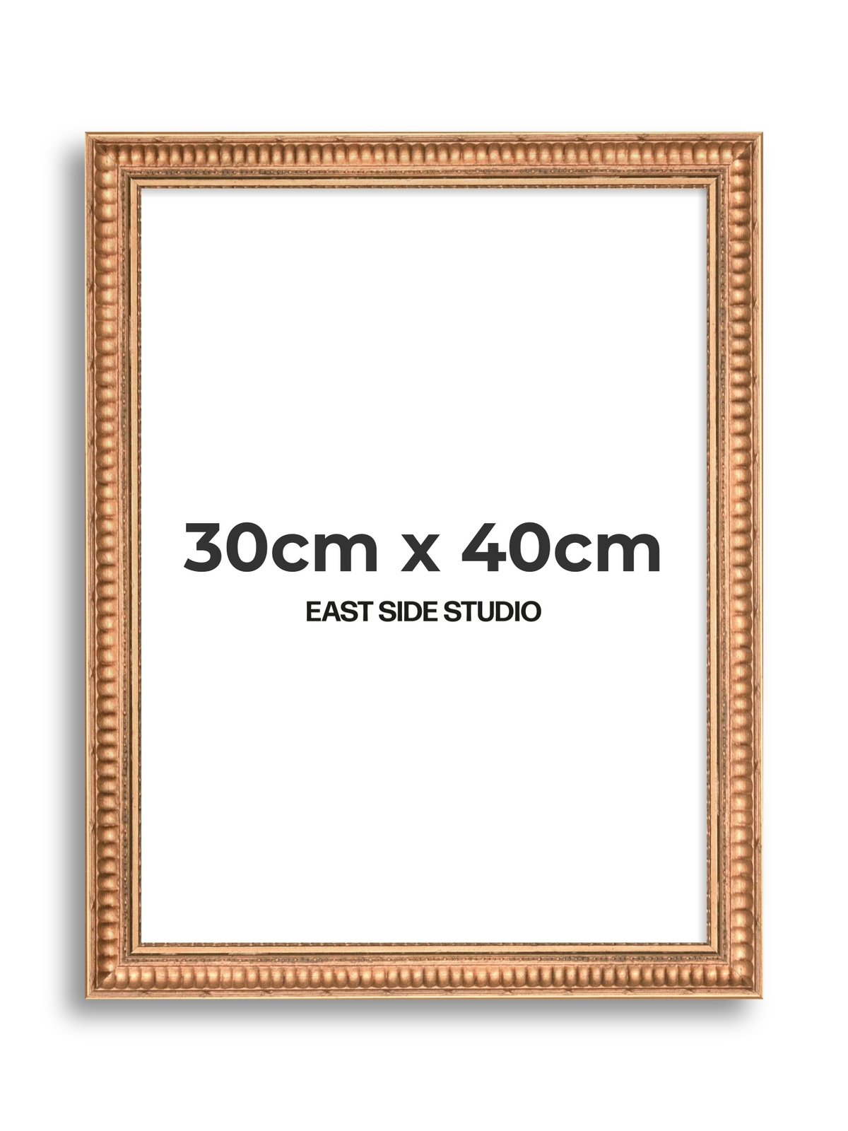 Laurel Pale Gold 30cm x 40cm picture frame