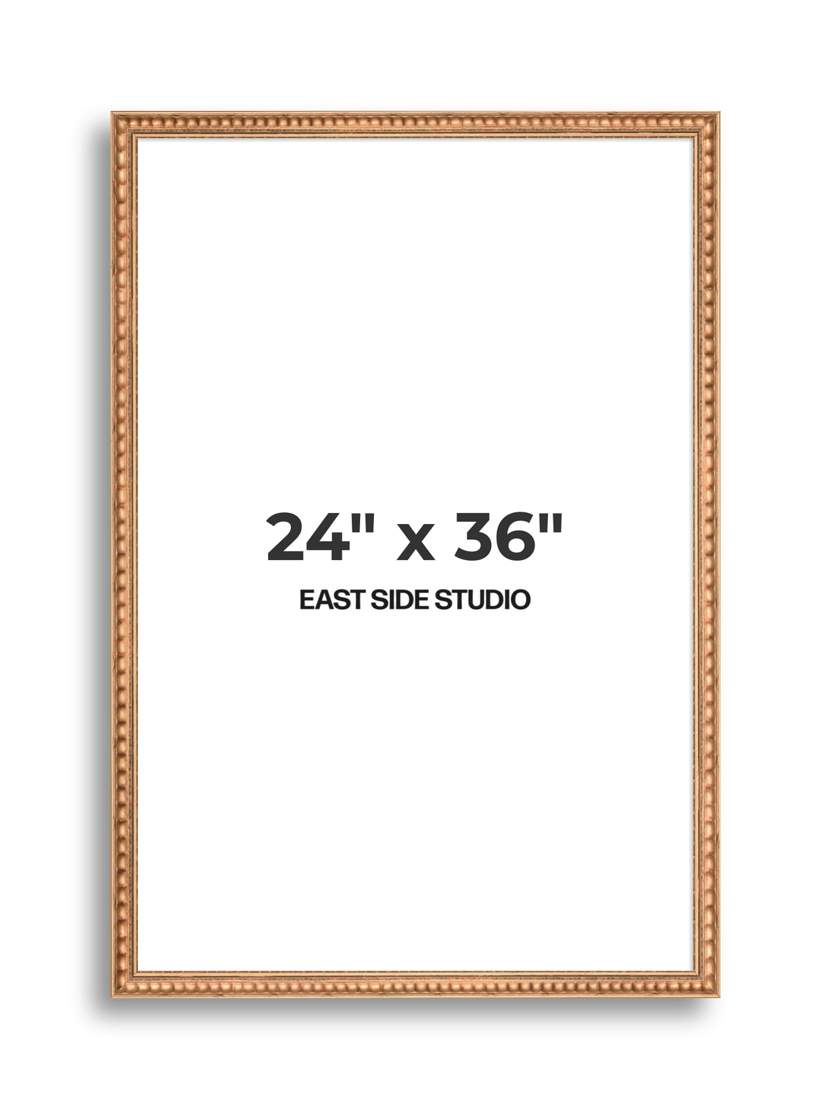 Laurel Pale Gold 24" x 36" picture frame
