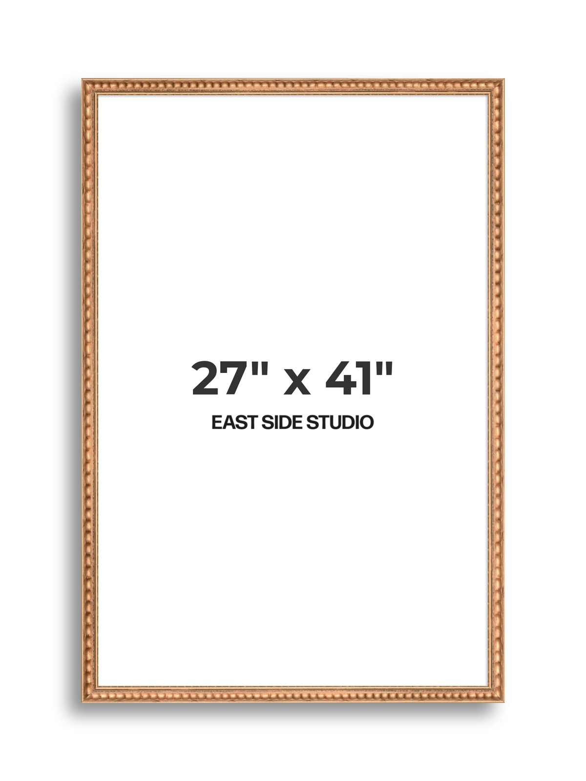 Laurel Pale Gold 27" x 41" picture frame