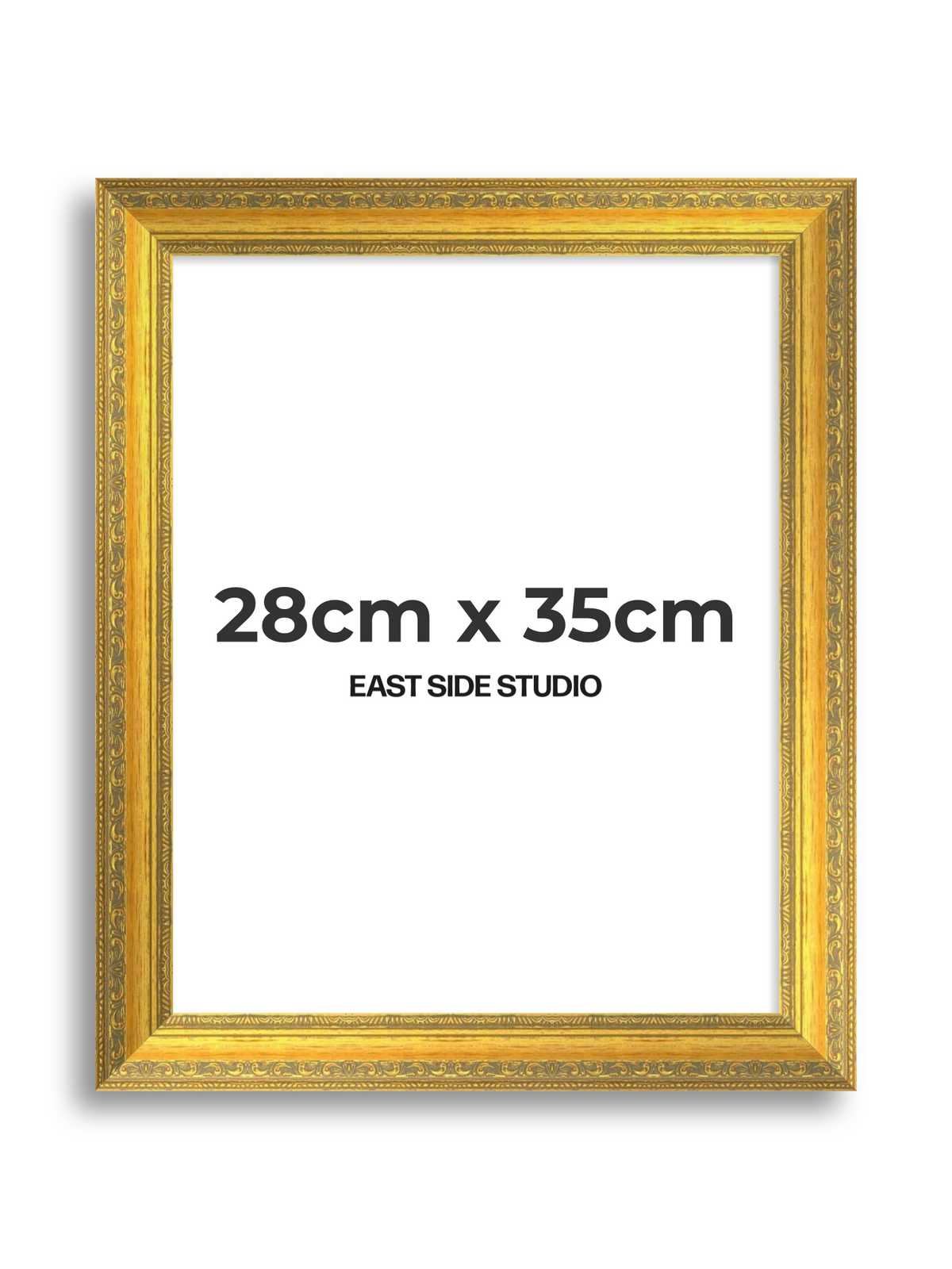 Florin Sculpted Gold 28cm x 35cm picture frame