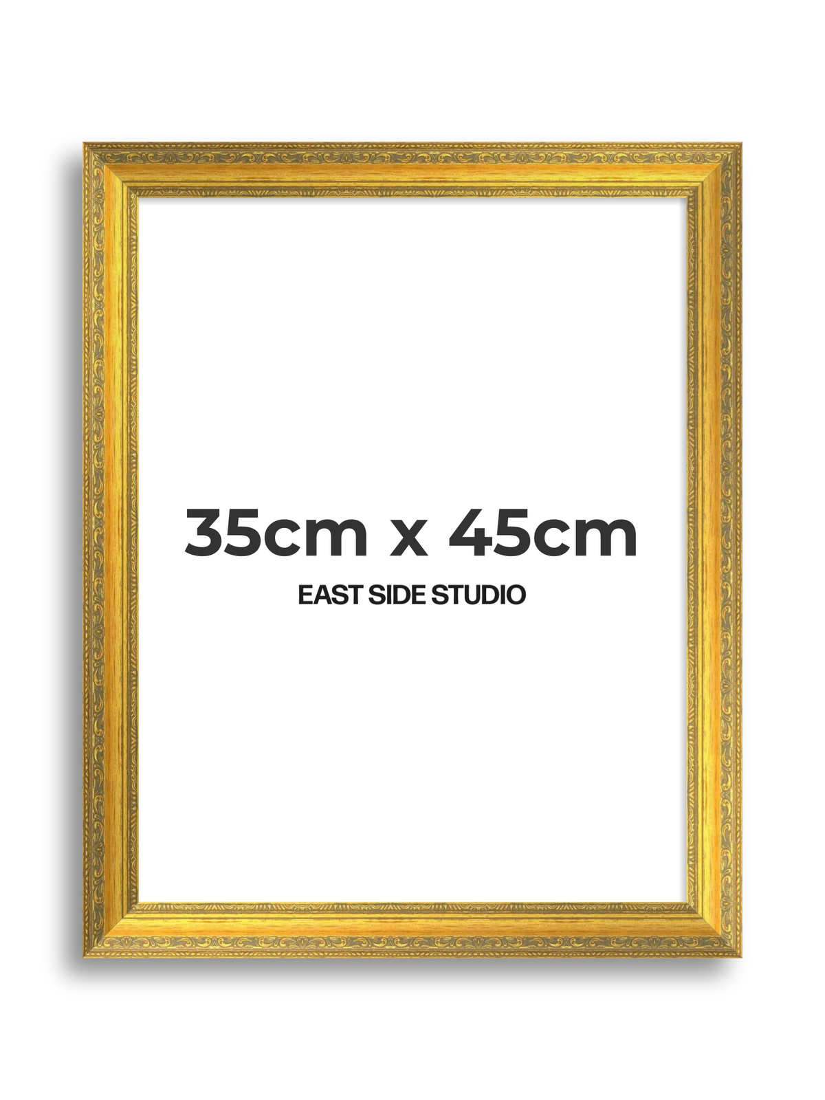 Florin Sculpted Gold 35cm x 45cm picture frame