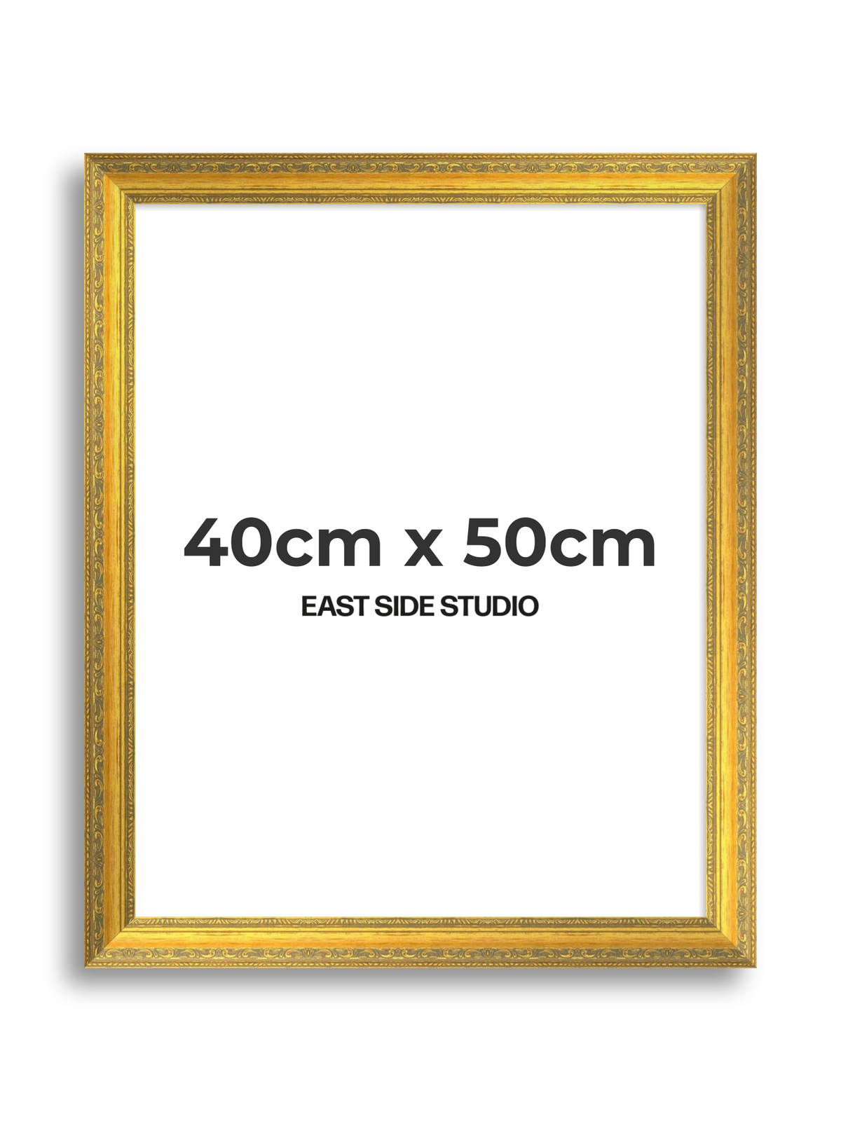Florin Sculpted Gold 40cm x 50cm picture frame