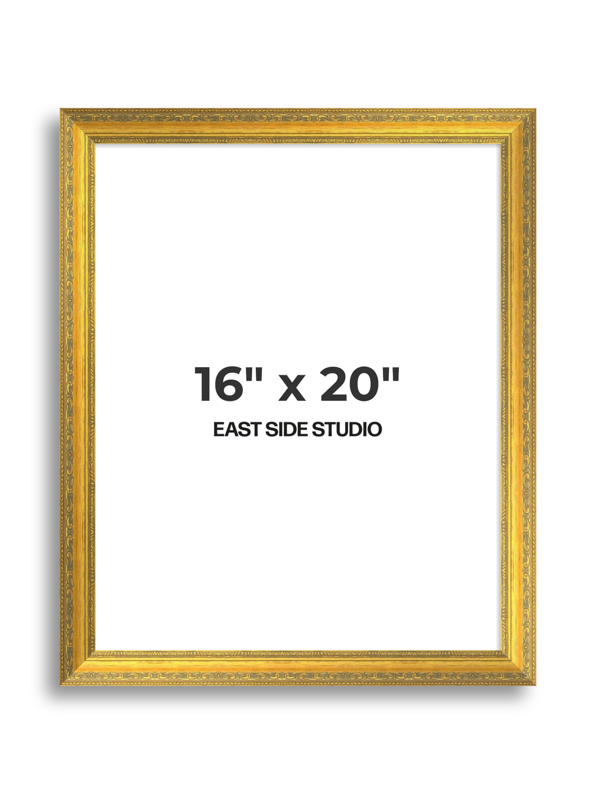 Florin Sculpted Gold 16" x 20" picture frame