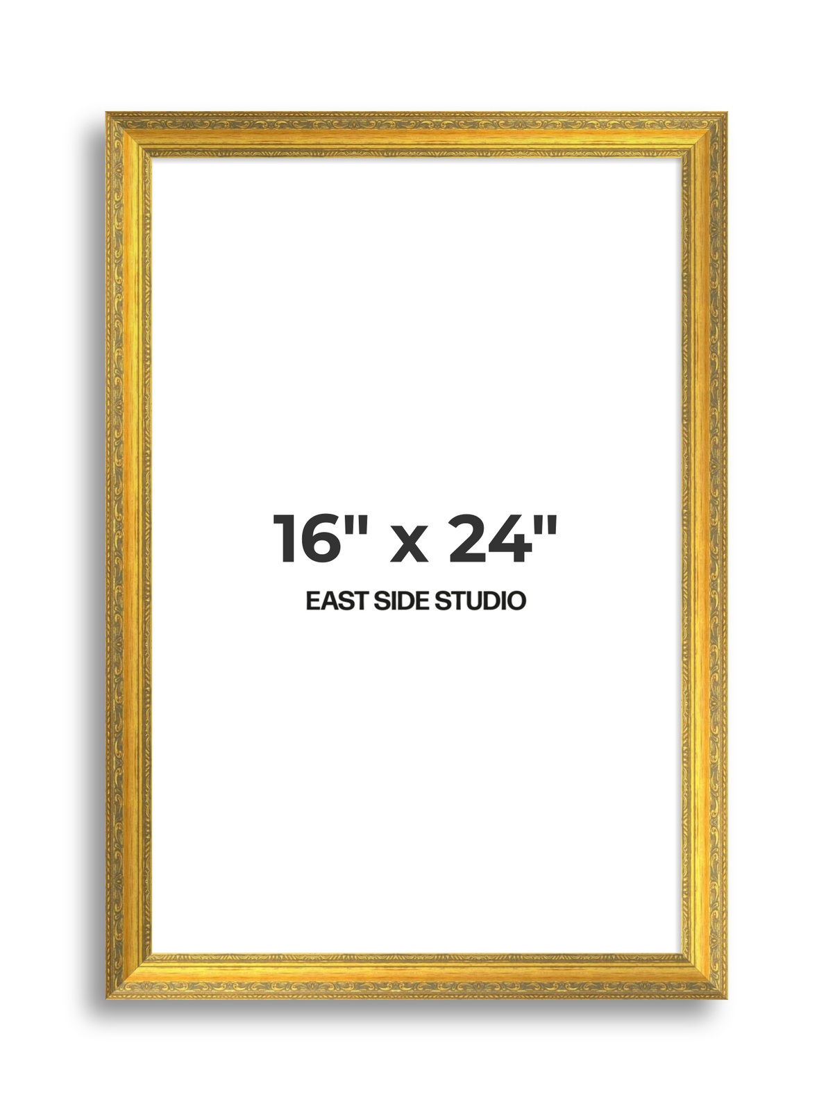 Florin Sculpted Gold 16" x 24" picture frame