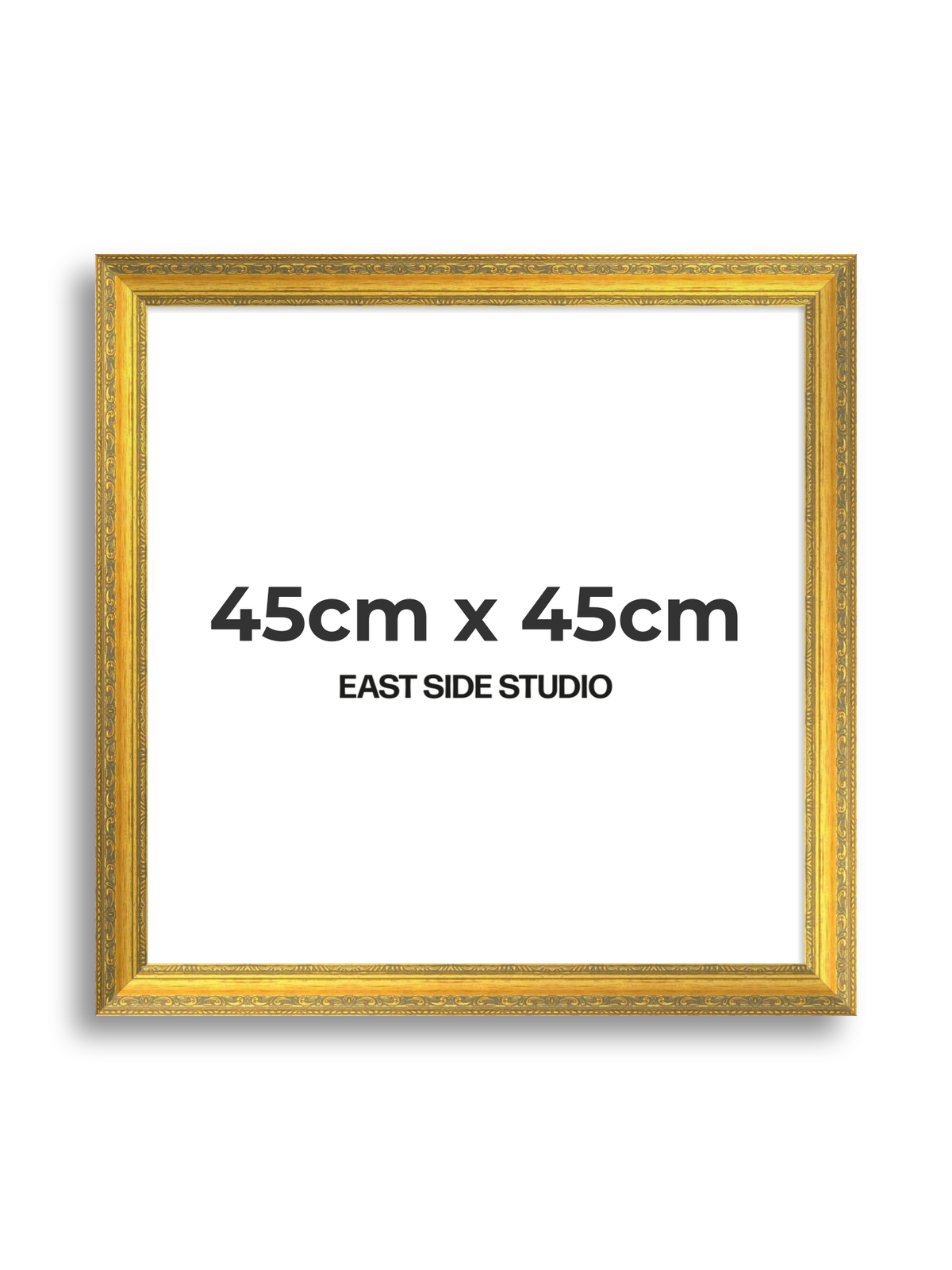 Florin Sculpted Gold 45cm x 45cm picture frame