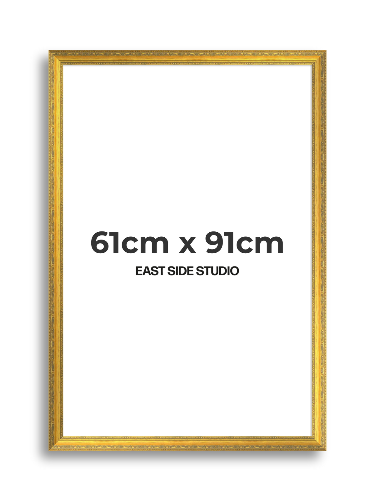 Florin Sculpted Gold 61cm x 91cm picture frame