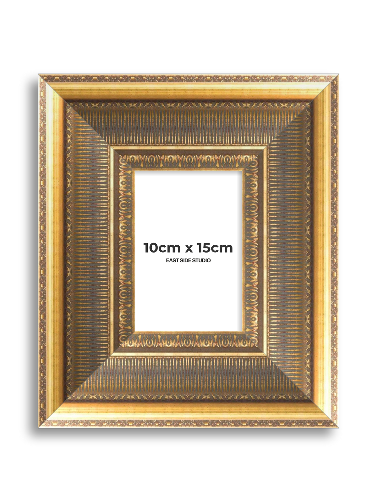 Cornice Grand Aged Gold 10cm x 15cm picture frame