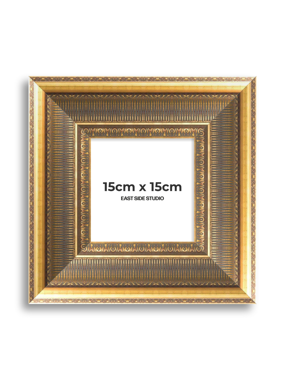 Cornice Grand Aged Gold 15cm x 15cm picture frame
