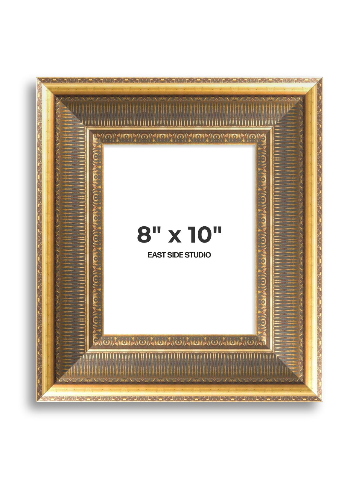 Cornice Grand Aged Gold 8" x 10" picture frame
