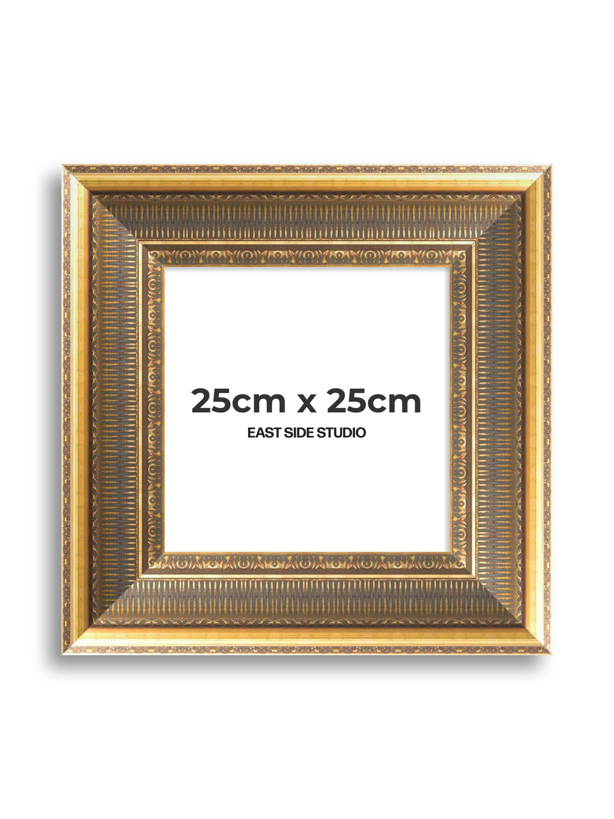 Cornice Grand Aged Gold 25cm x 25cm picture frame