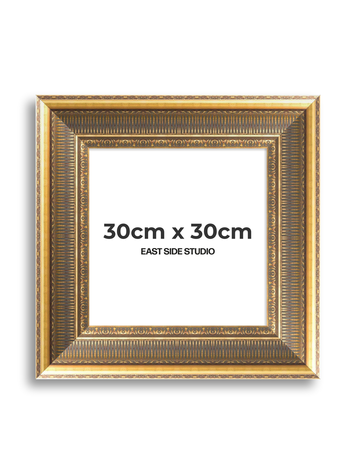 Cornice Grand Aged Gold 30cm x 30cm picture frame