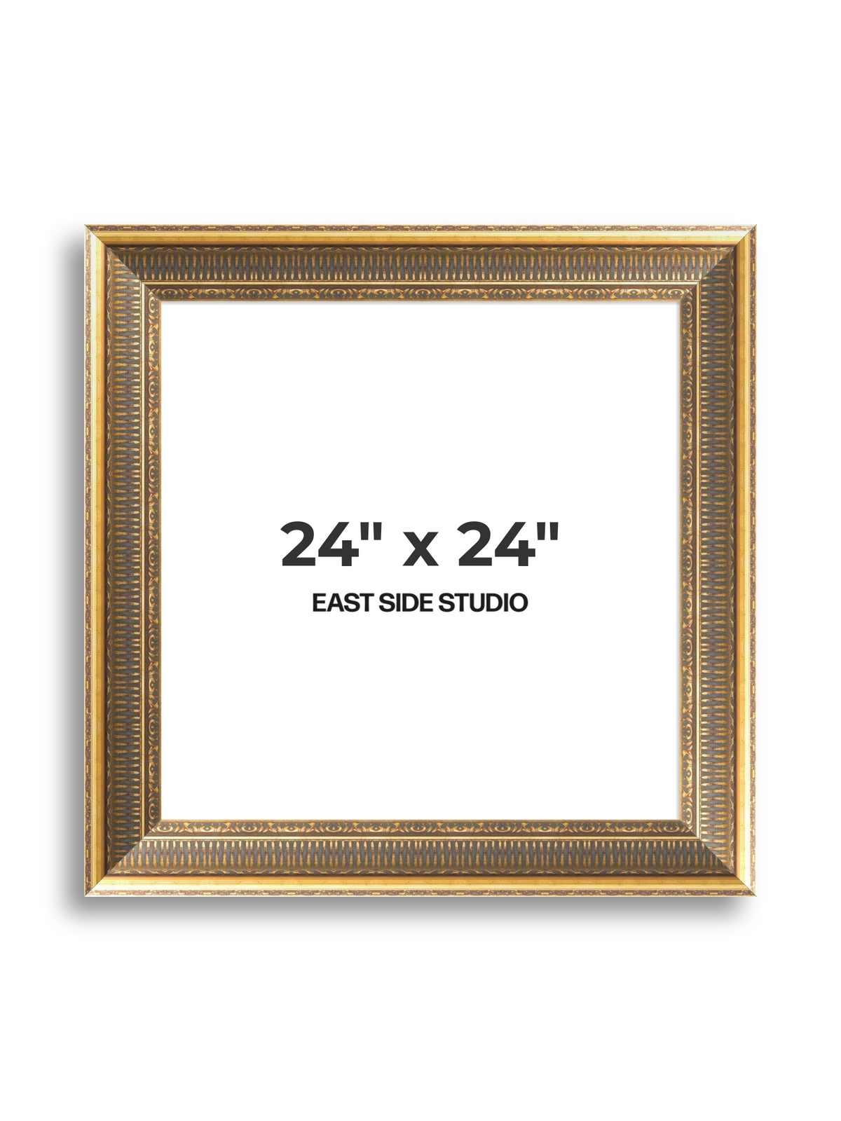Cornice Grand Aged Gold 24" x 24" picture frame