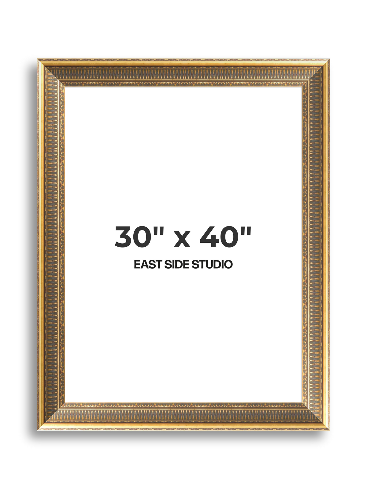 Cornice Grand Aged Gold 30" x 40" picture frame