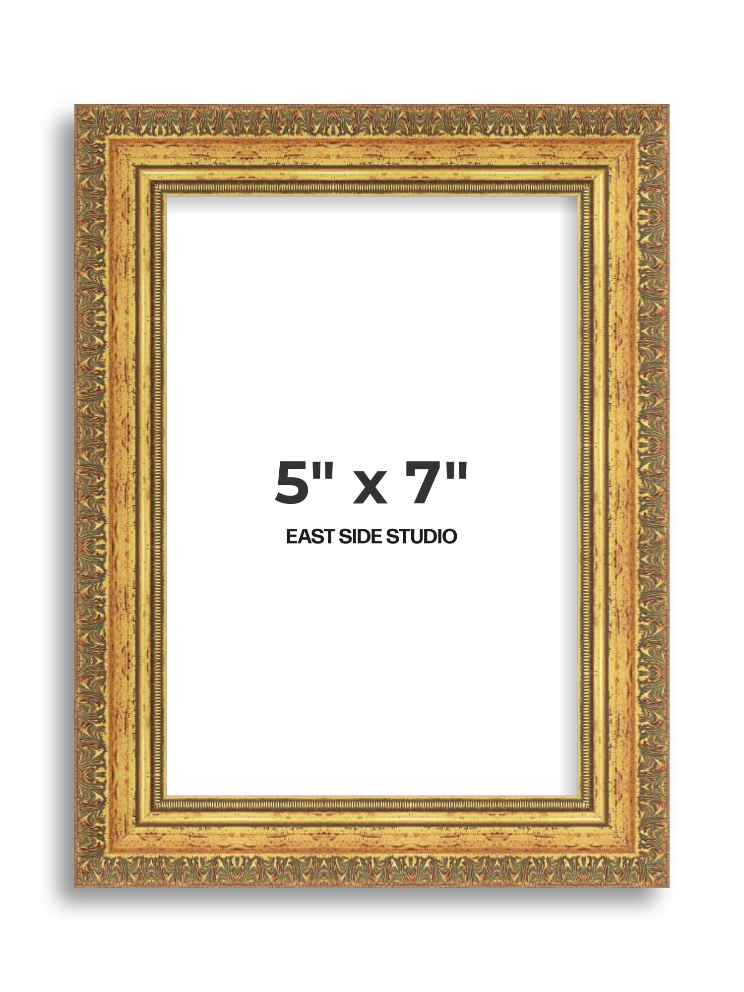 Ornate Gold 5" x 7" picture frame