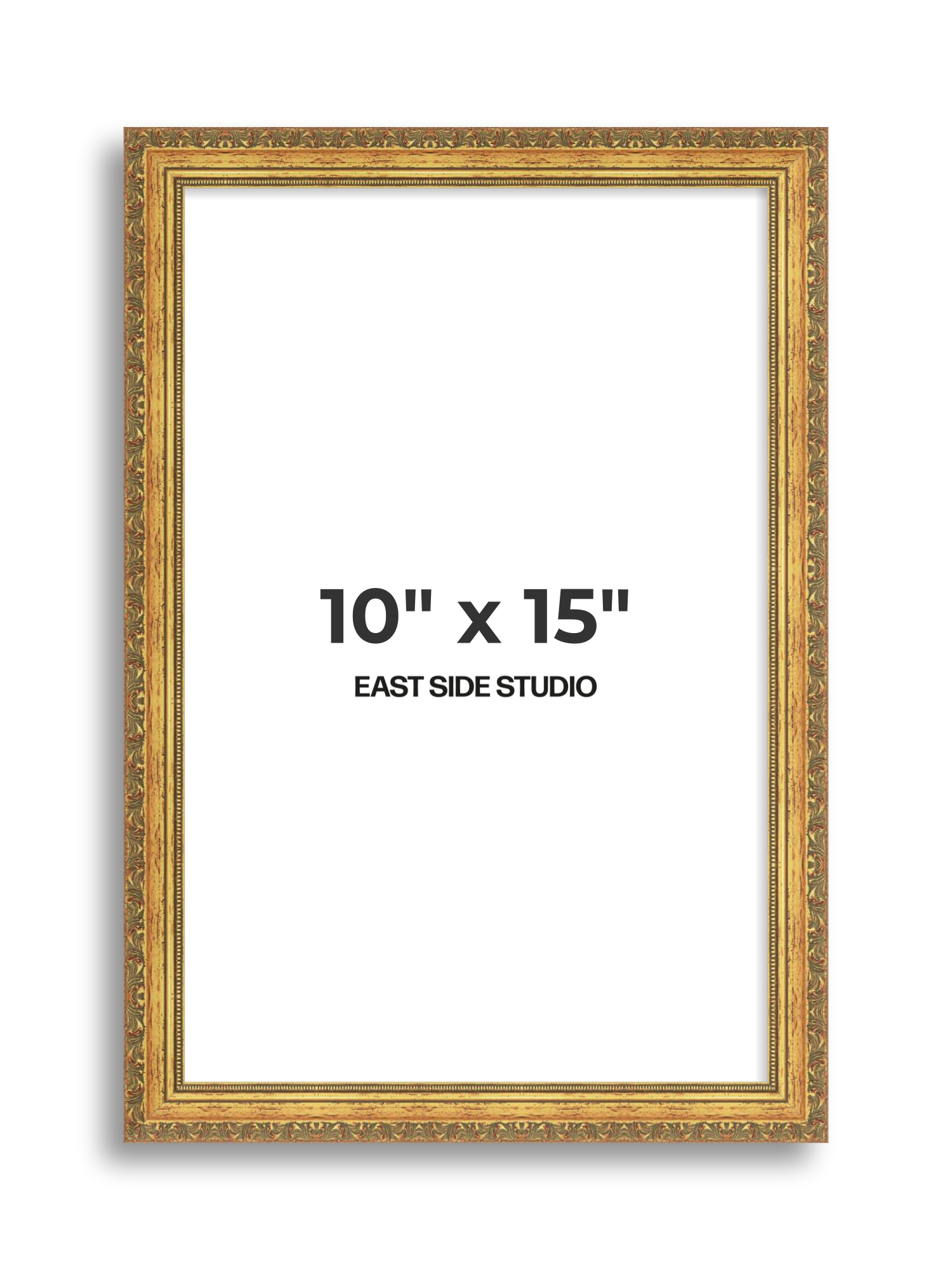 Ornate Gold 10" x 15" picture frame