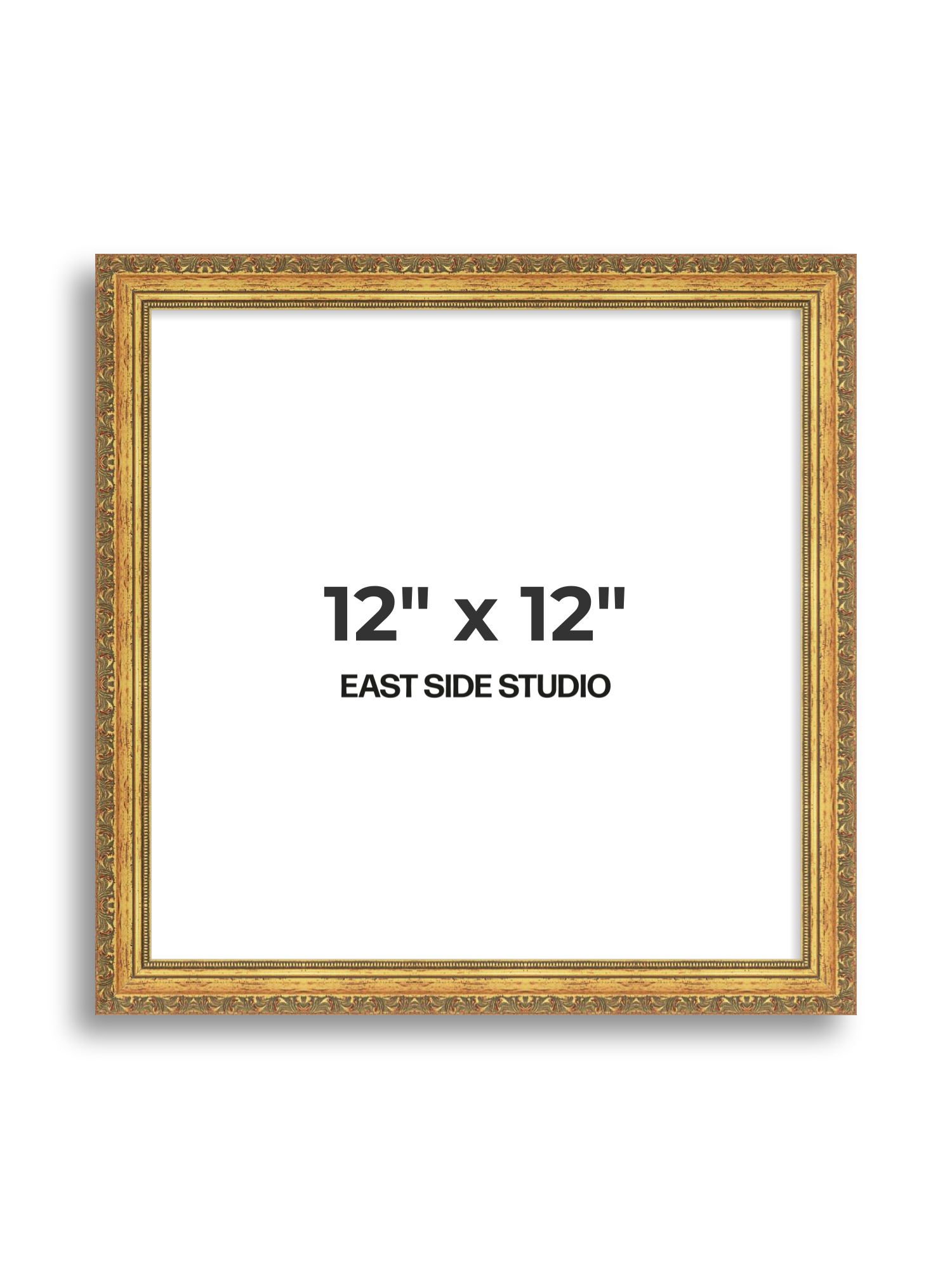 Ornate Gold 12" x 12" picture frame