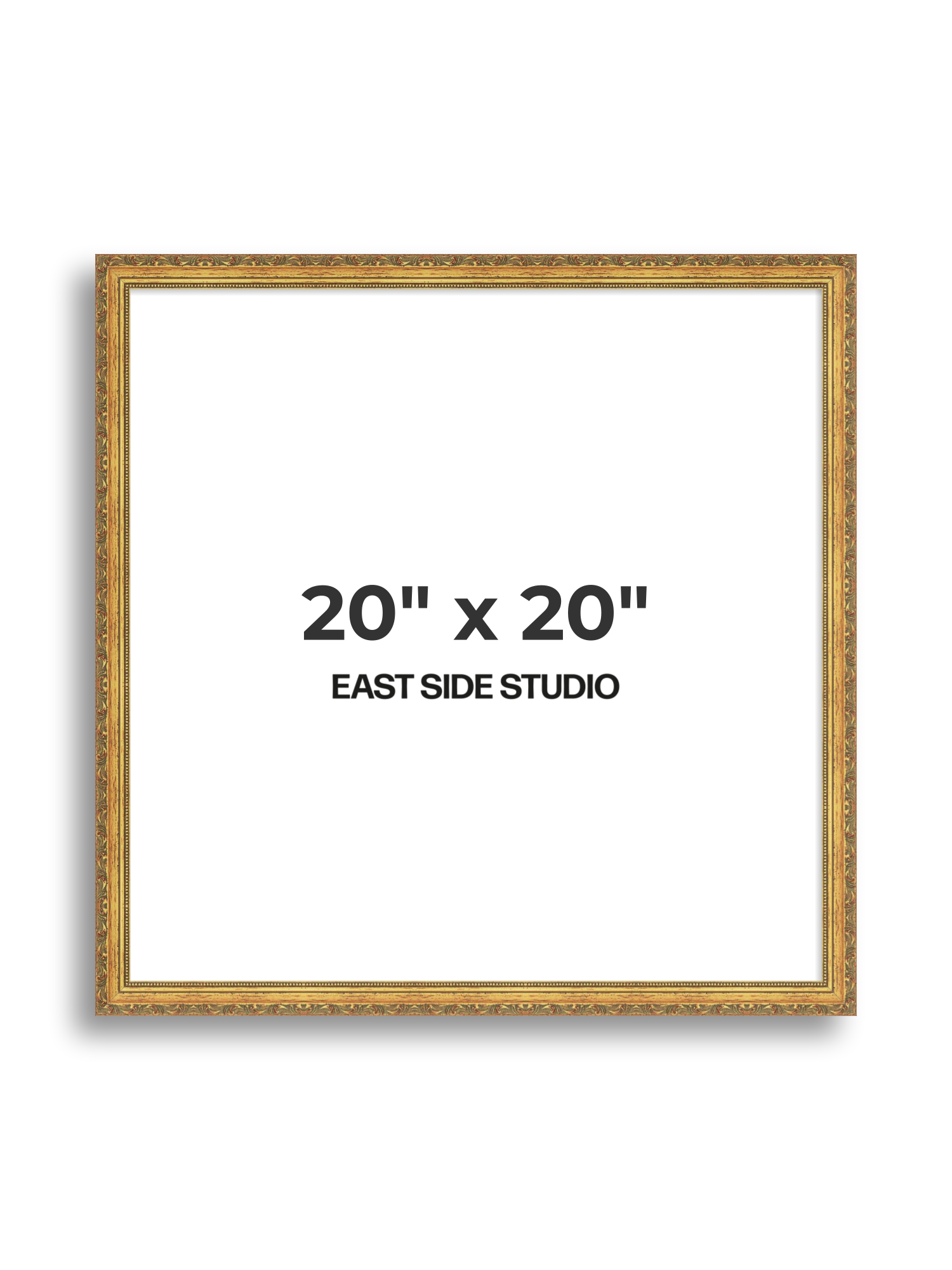 Ornate Gold 20" x 20" picture frame