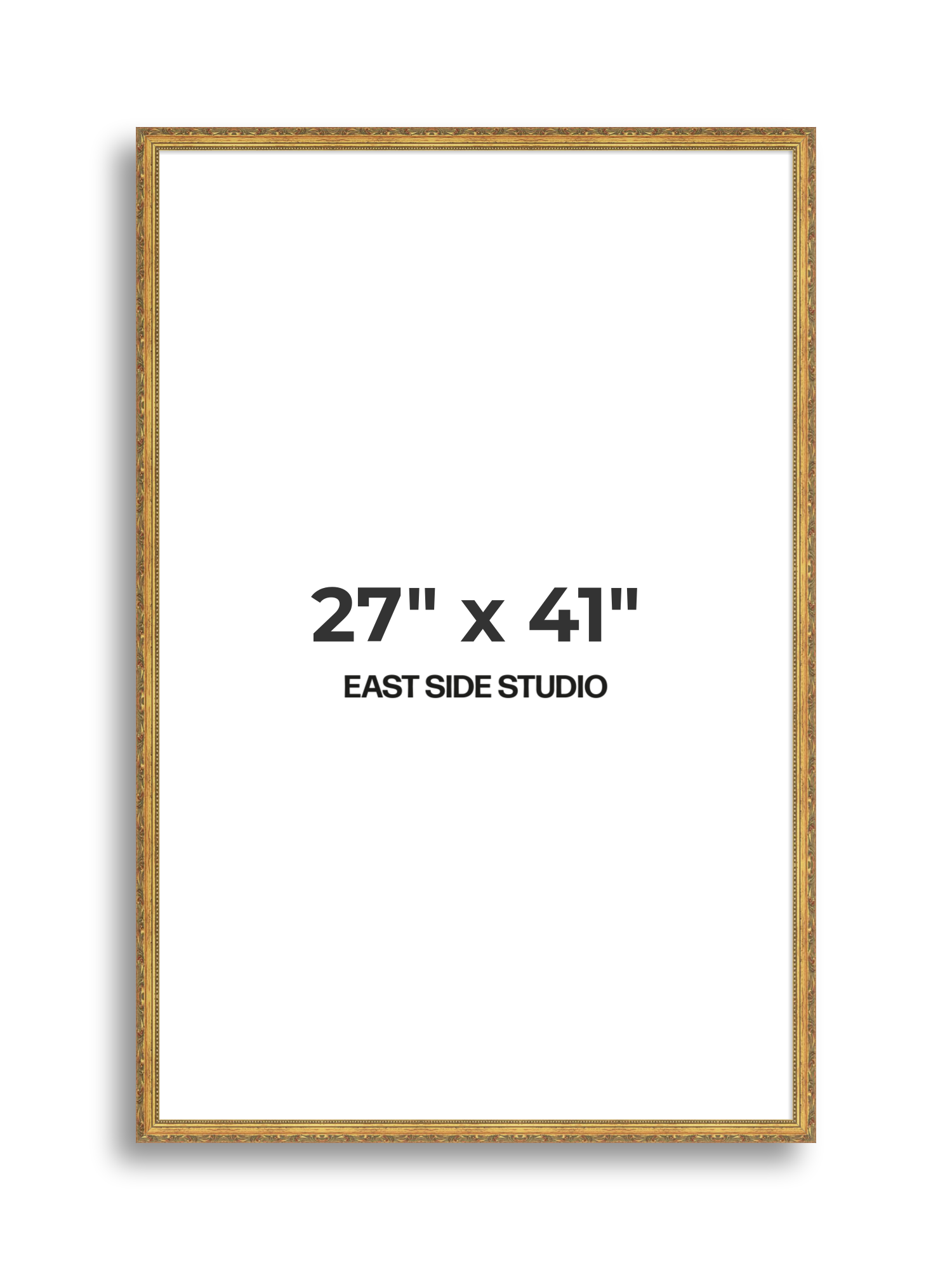 Ornate Gold 27" x 41" picture frame