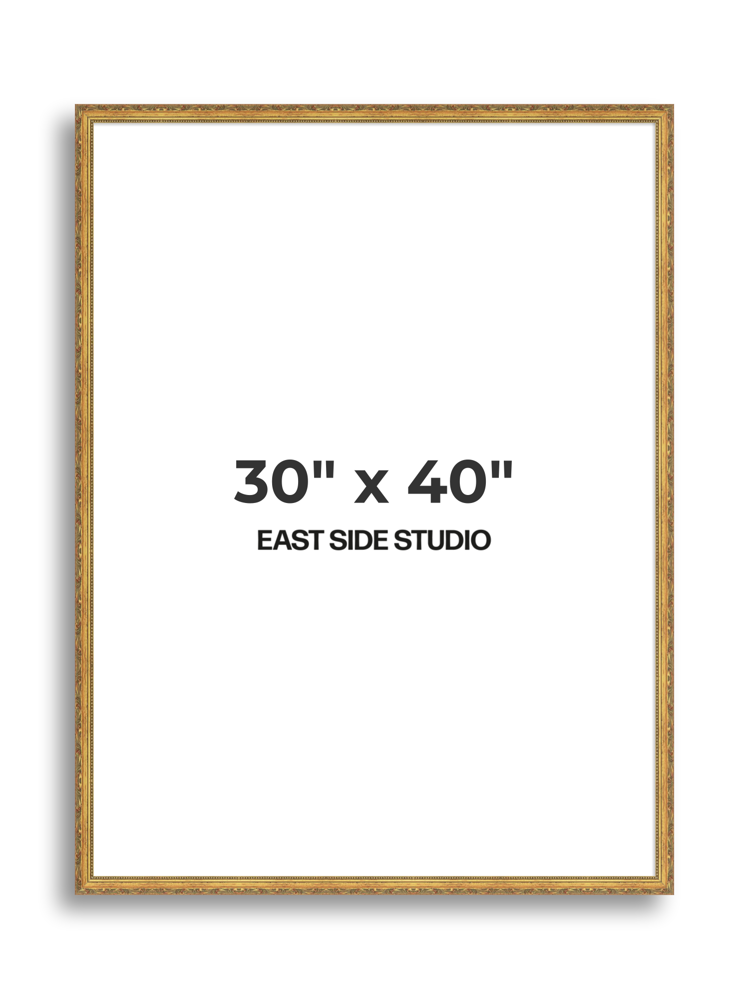 Ornate Gold 30" x 40" picture frame