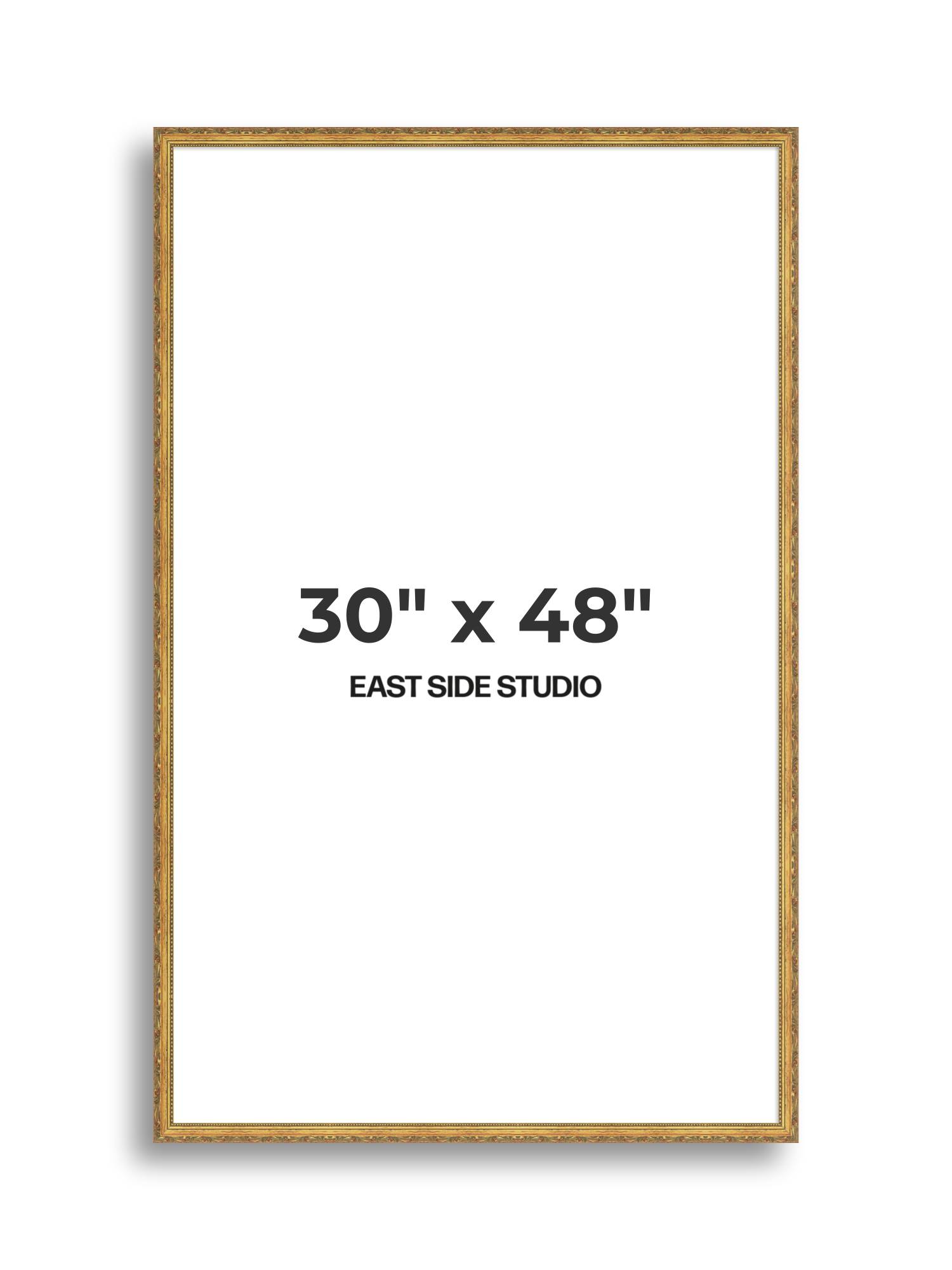 Ornate Gold 30" x 48" picture frame