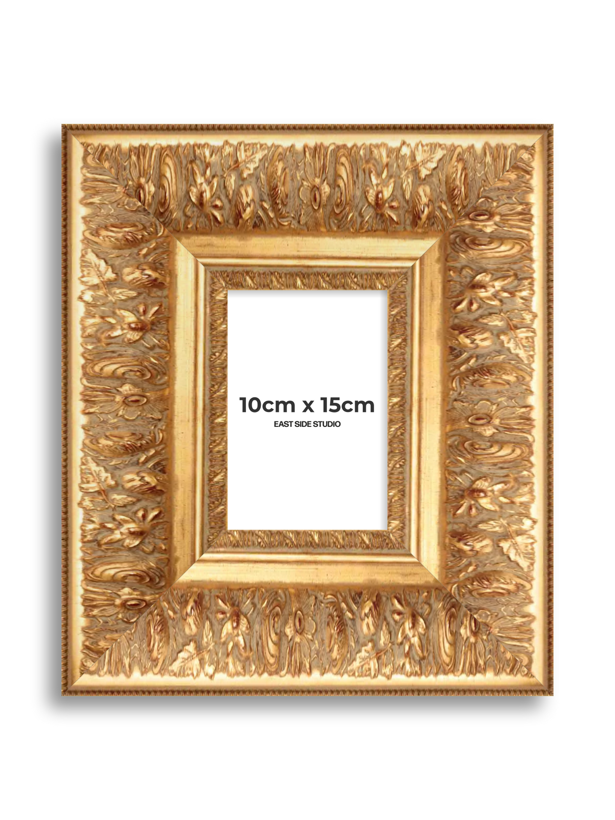 Rocaille Gold 10cm x 15cm picture frame