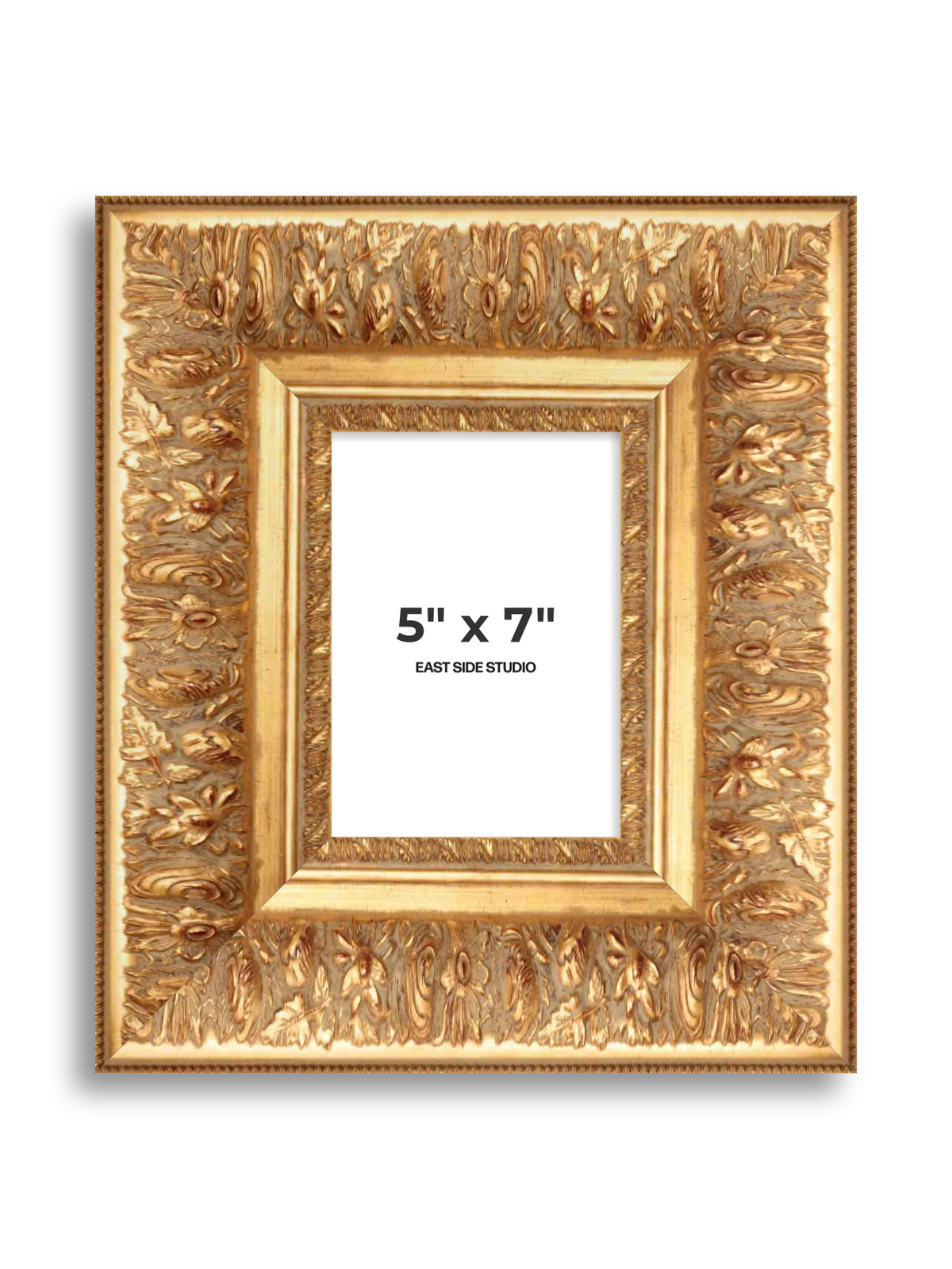 Rocaille Gold 5" x 7" picture frame