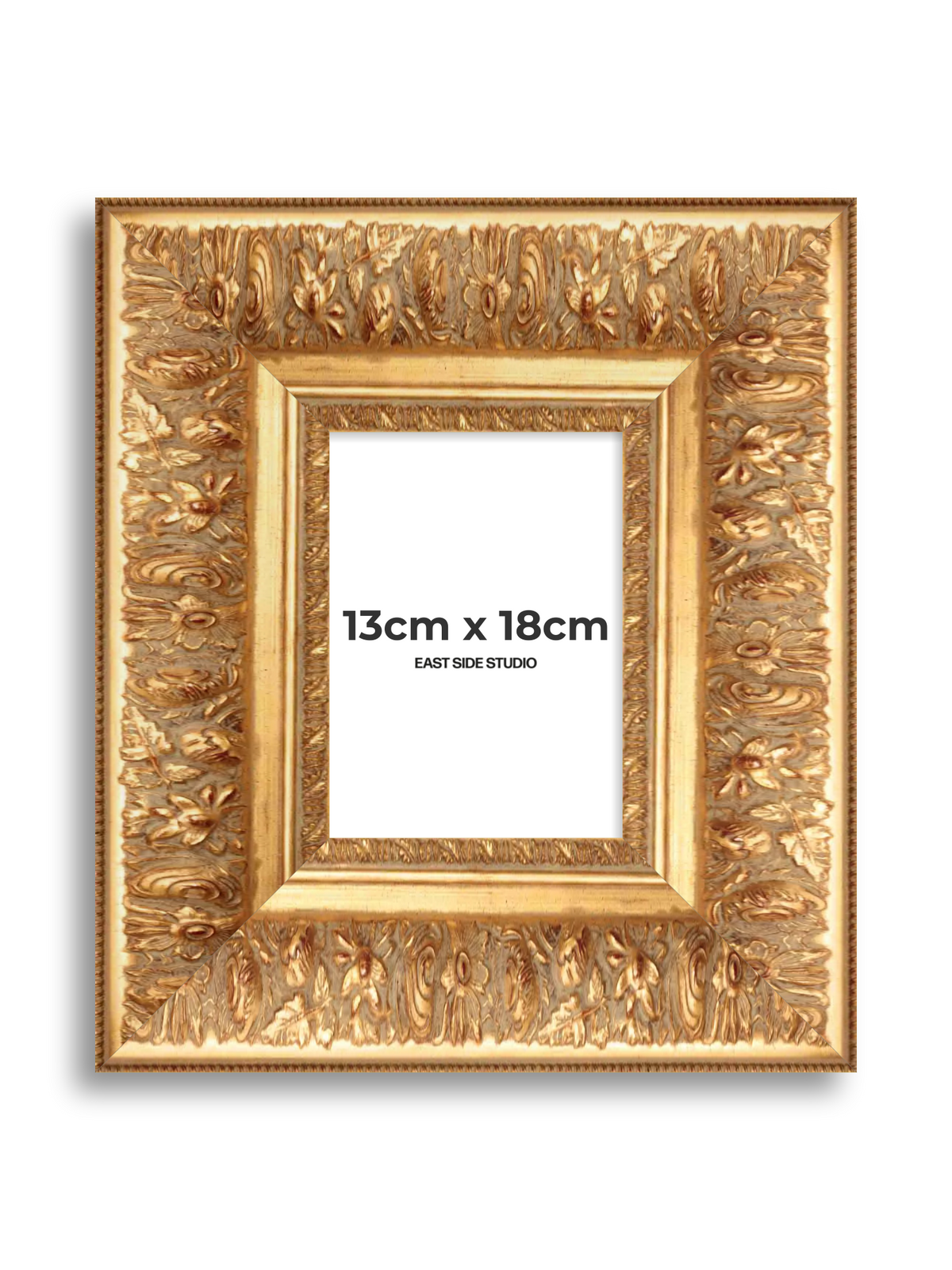 Rocaille Gold 13cm x 18cm picture frame