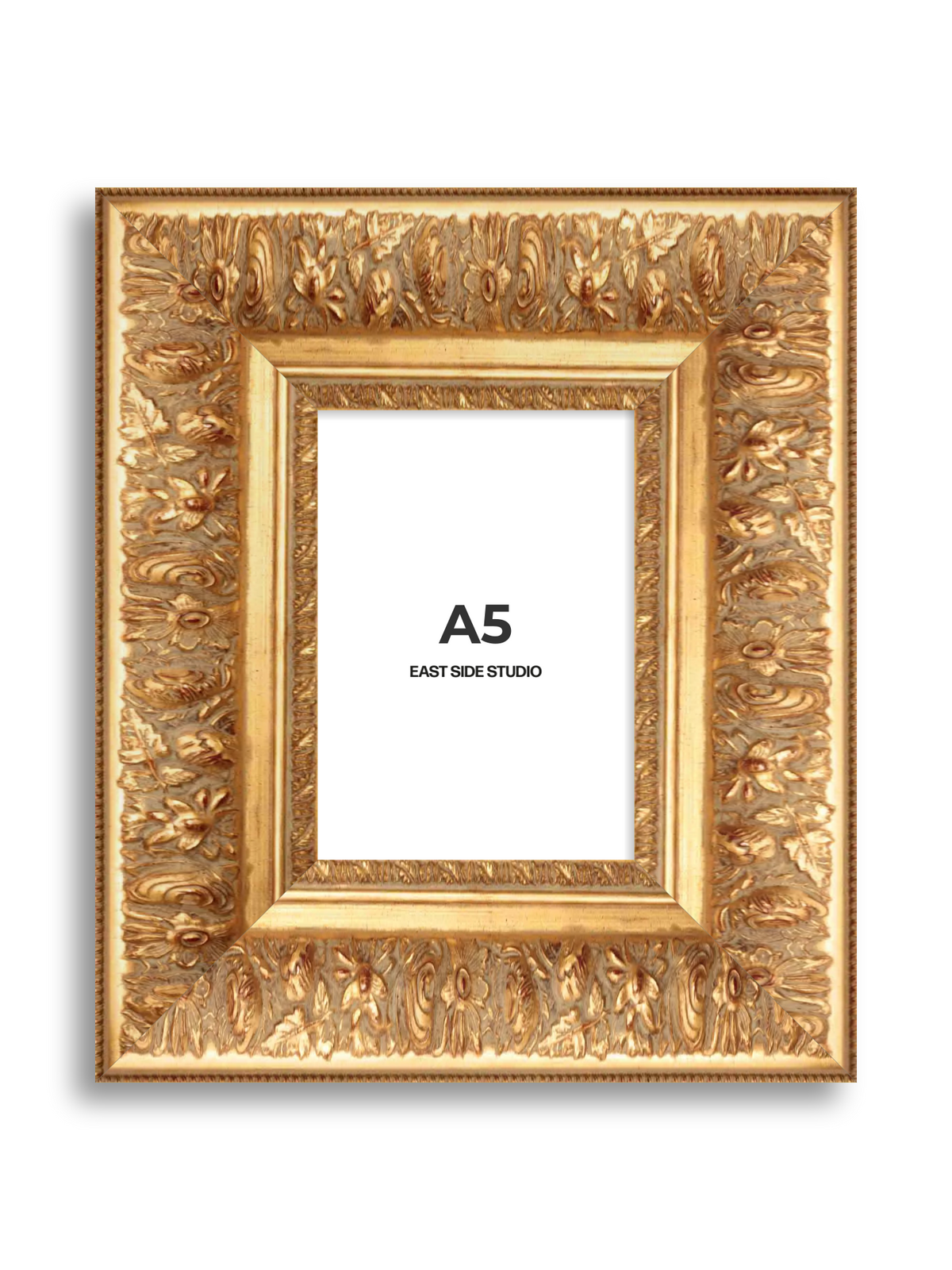 Rocaille Gold A5 picture frame