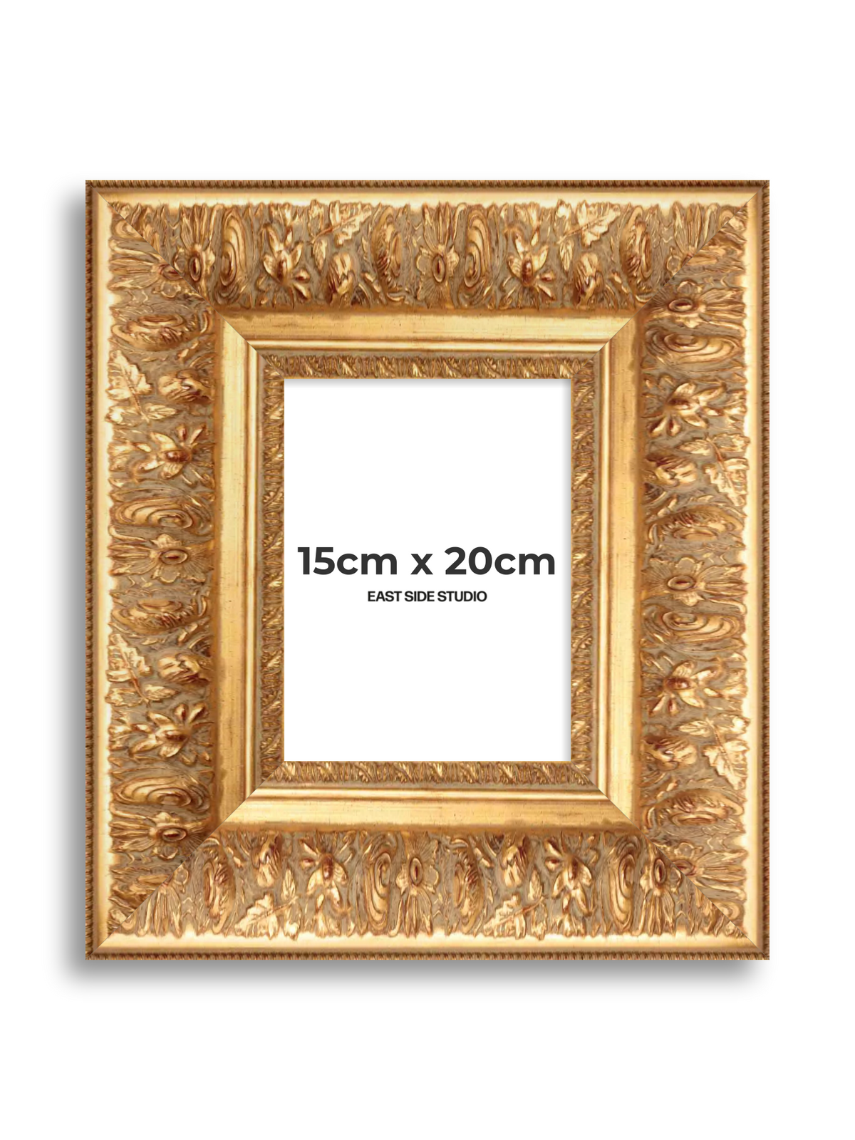 Rocaille Gold 15cm x 20cm picture frame