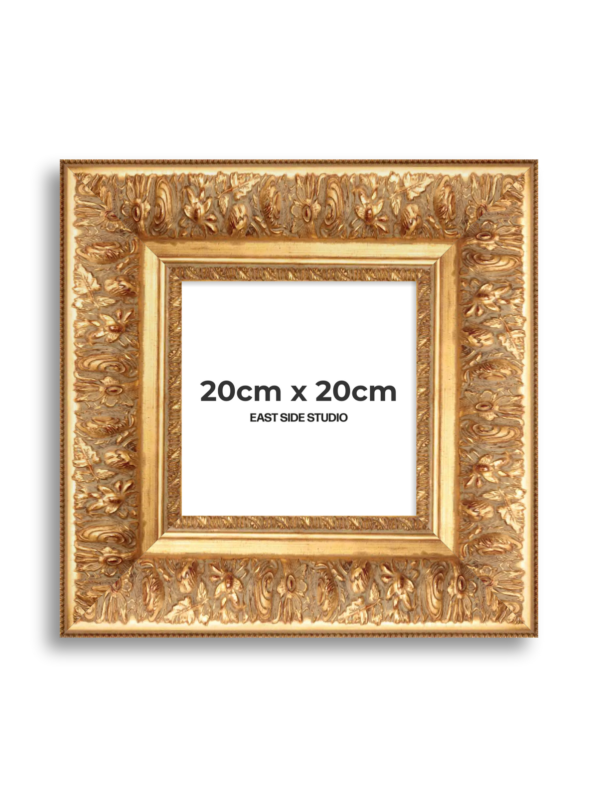Rocaille Gold 20cm x 20cm picture frame