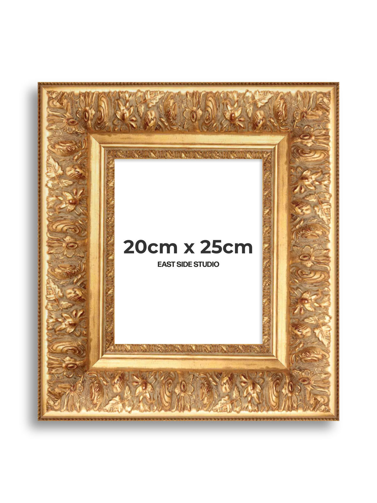 Rocaille Gold 20cm x 25cm picture frame