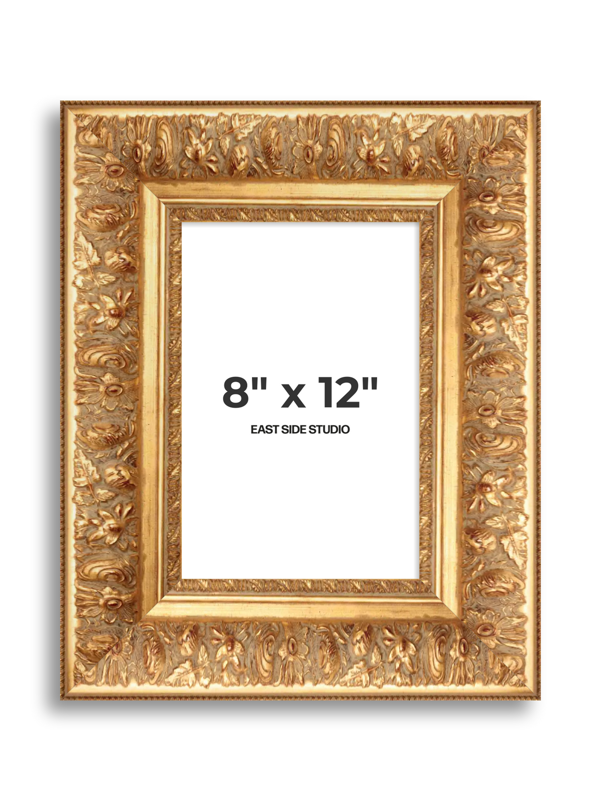 Rocaille Gold 8" x 12" picture frame