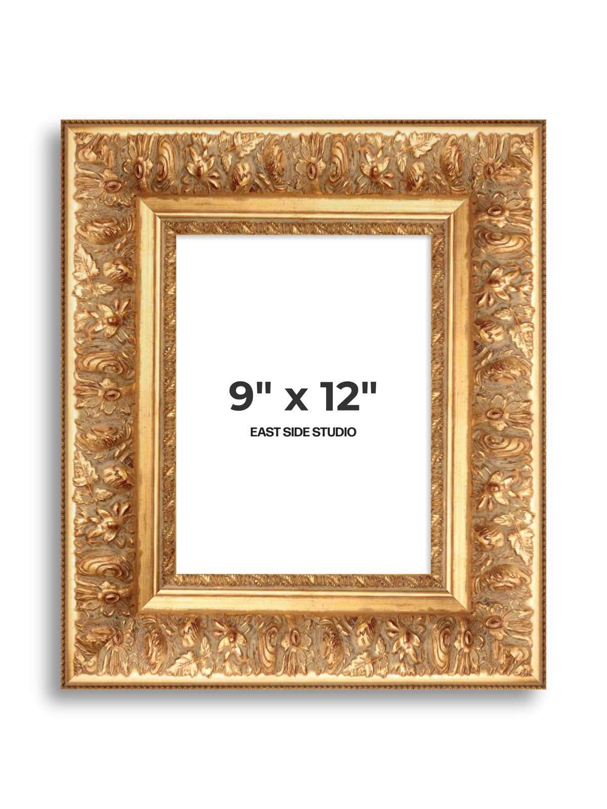 Rocaille Gold 9" x 12" picture frame