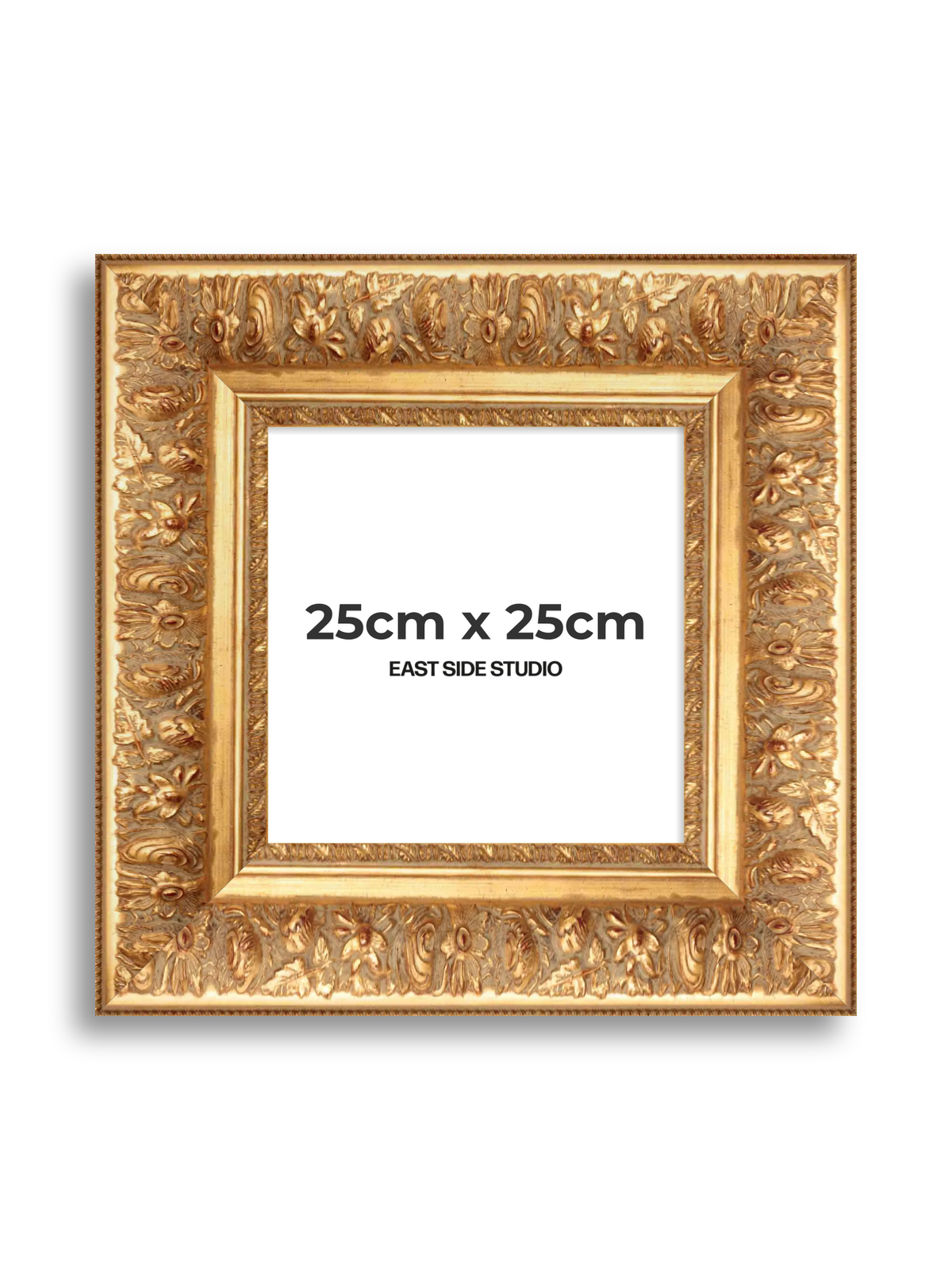 Rocaille Gold 25cm x 25cm picture frame