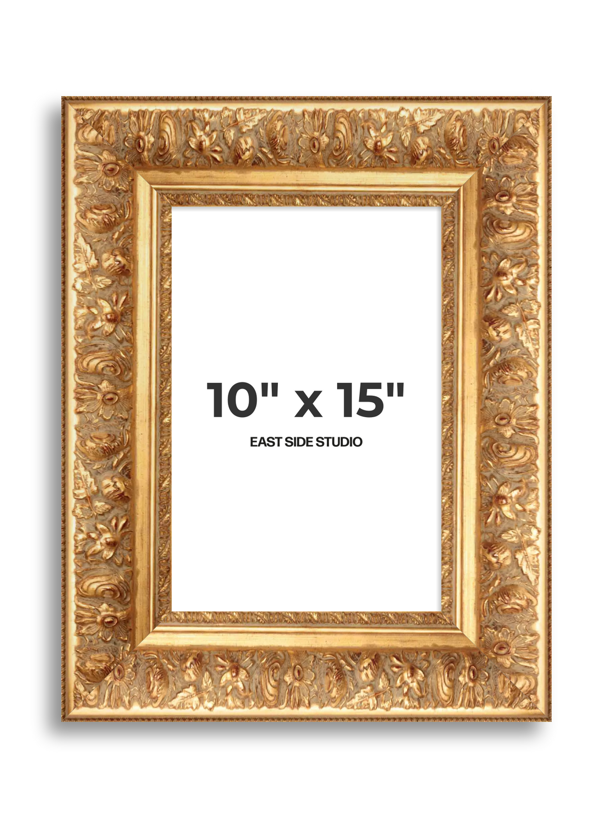 Rocaille Gold 10" x 15" picture frame