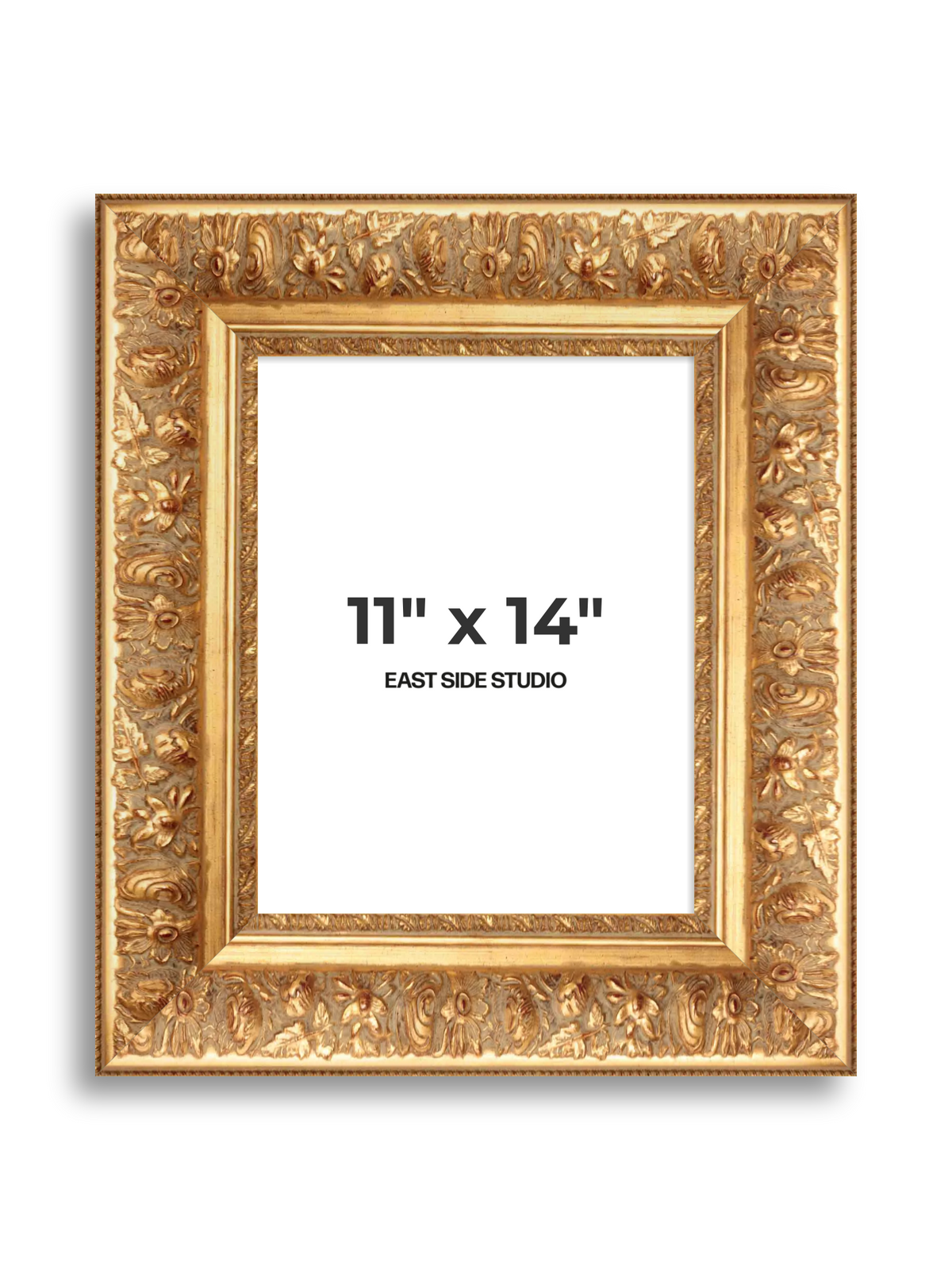 Rocaille Gold 11" x 14" picture frame