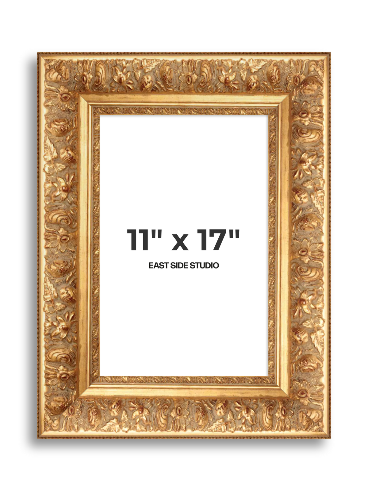 Rocaille Gold 11" x 17" picture frame