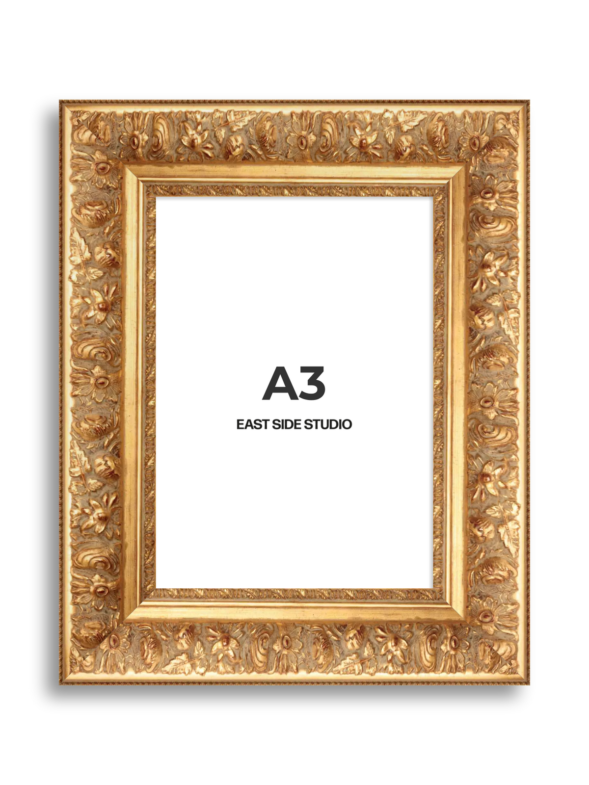 Rocaille Gold A3 picture frame