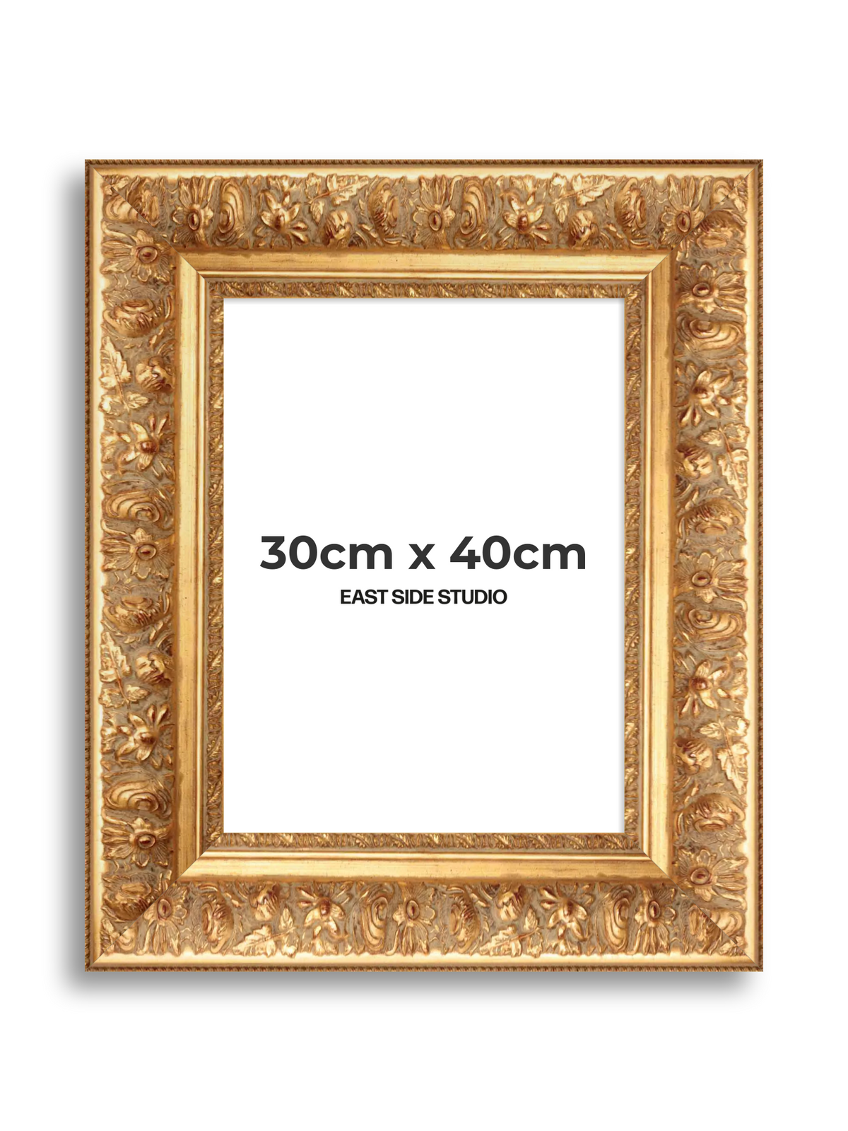 Rocaille Gold 30cm x 40cm picture frame