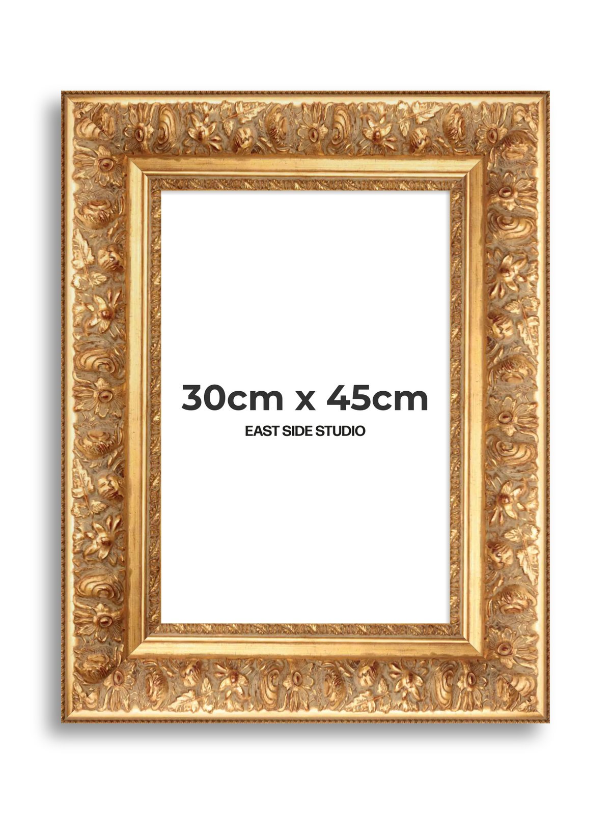 Rocaille Gold 30cm x 45cm picture frame