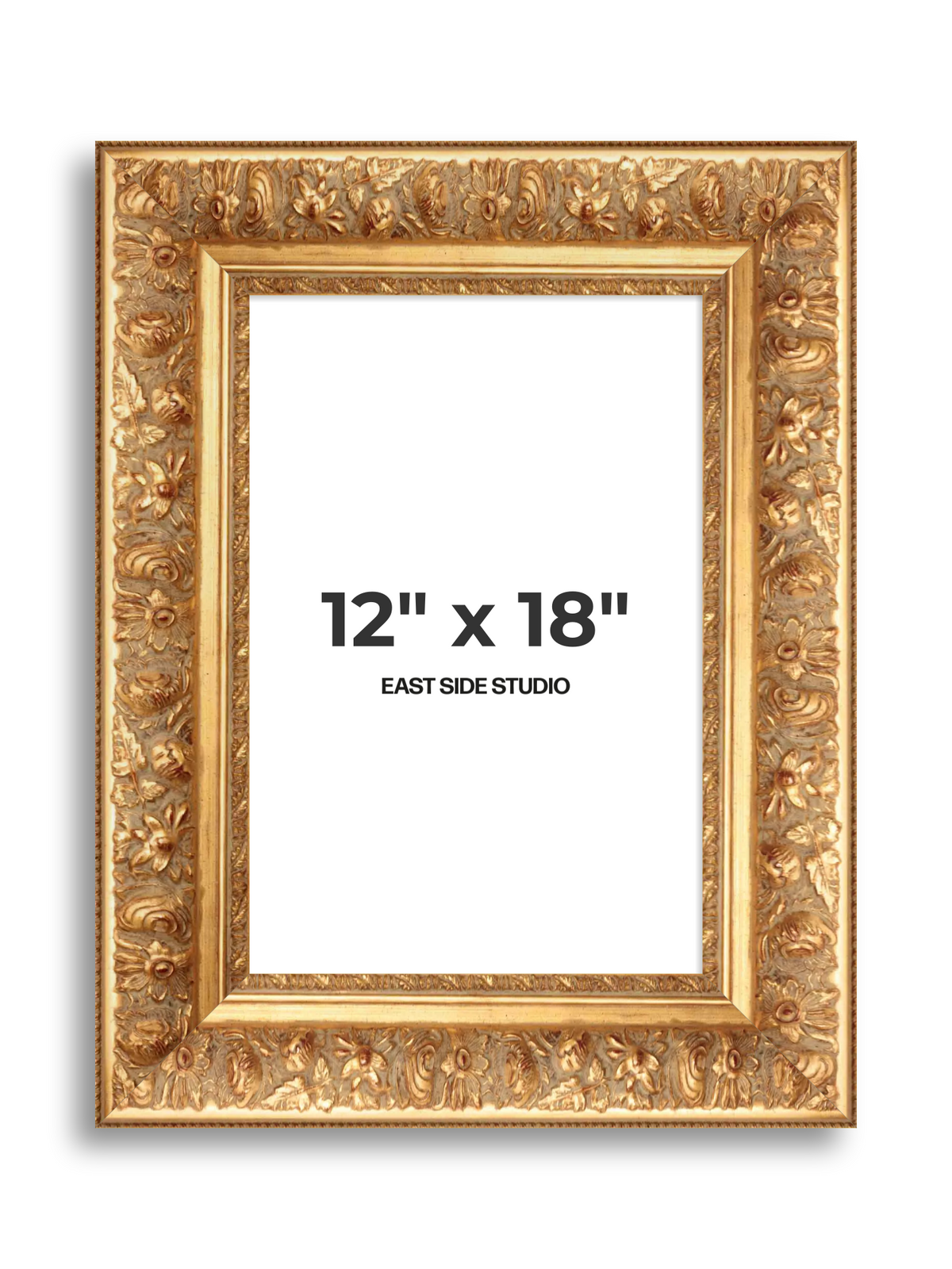 Rocaille Gold 12" x 18" picture frame